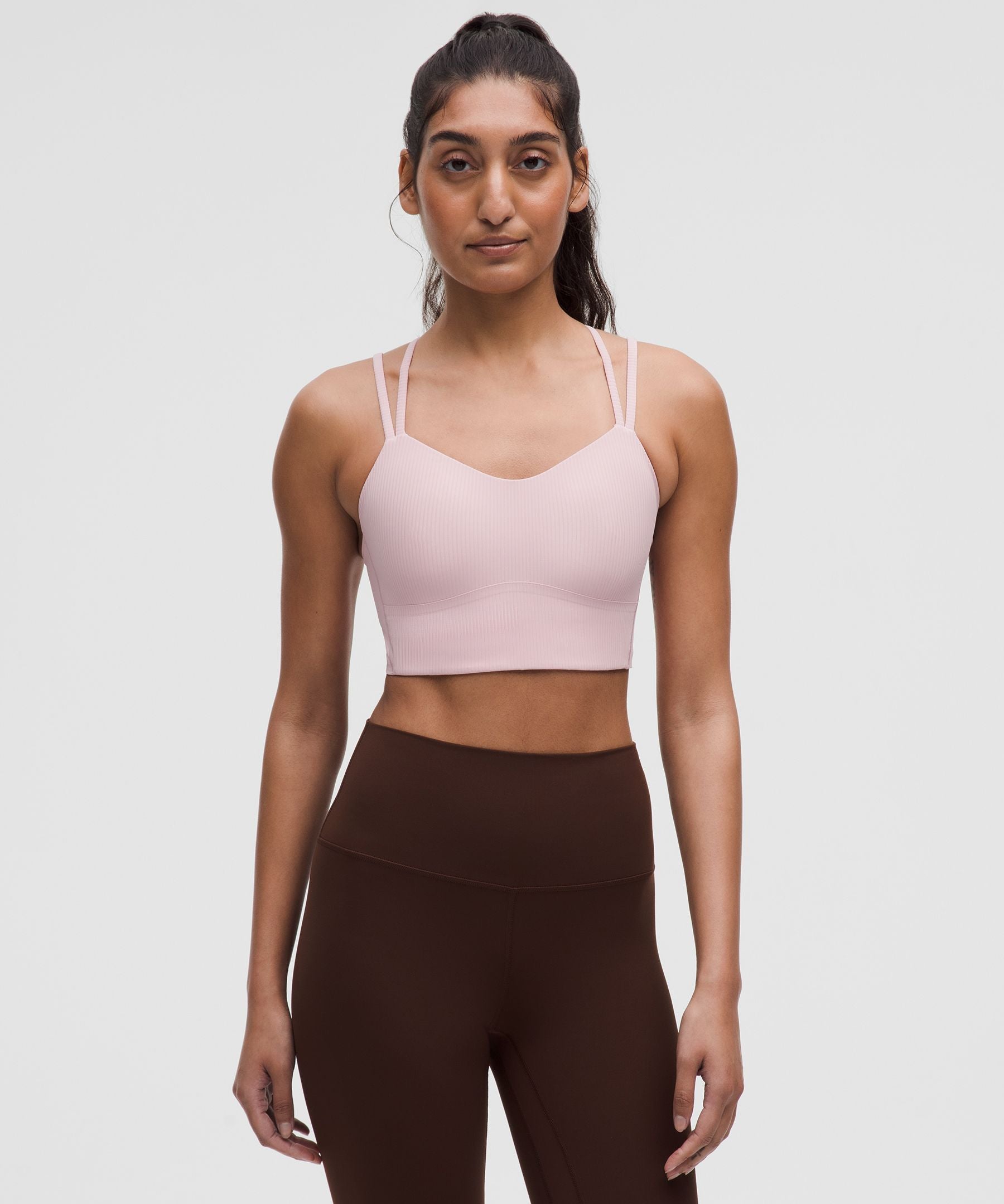 Like a Cloud Ribbed Longline Bra *Light Support, B/C Cup