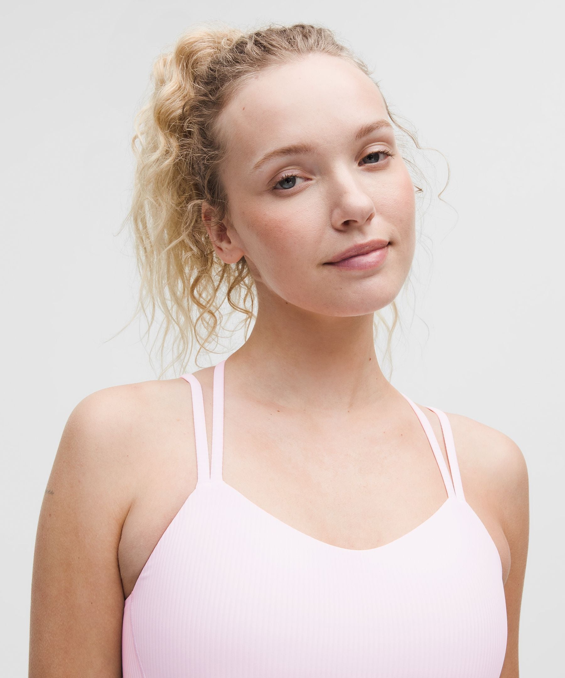 Like a Cloud Ribbed Longline Bra *Light Support, B/C Cup