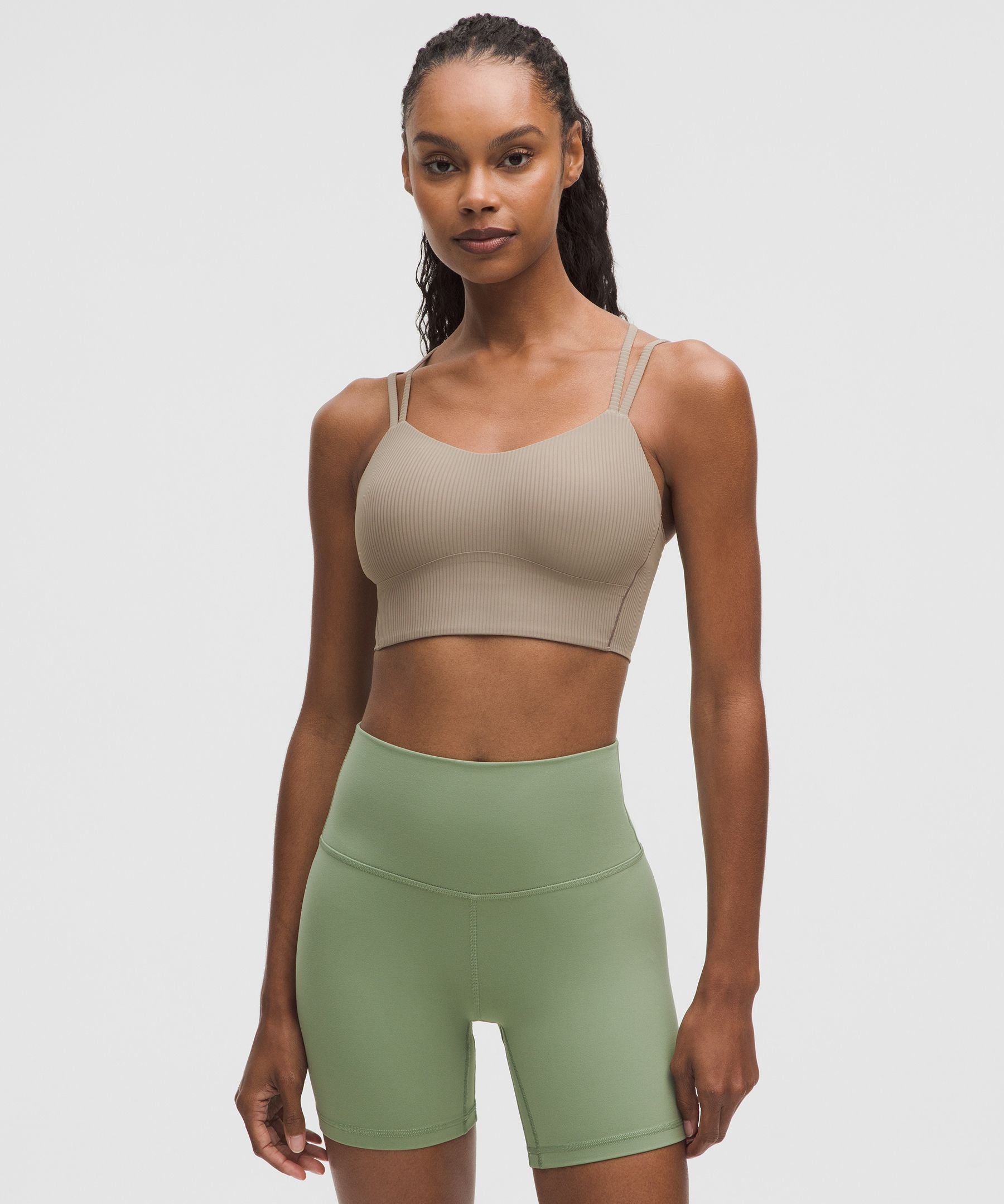 Like a Cloud Ribbed Longline Bra *Light Support, B/C Cup