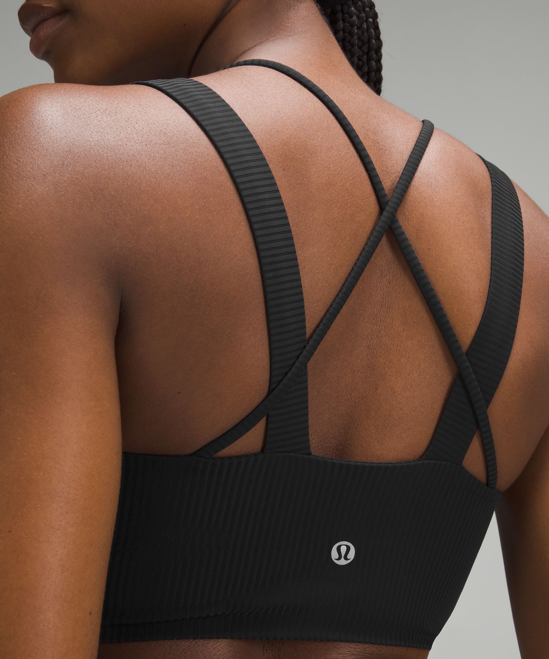 Like a Cloud Ribbed Longline Bra *Light Support, D/DD Cup