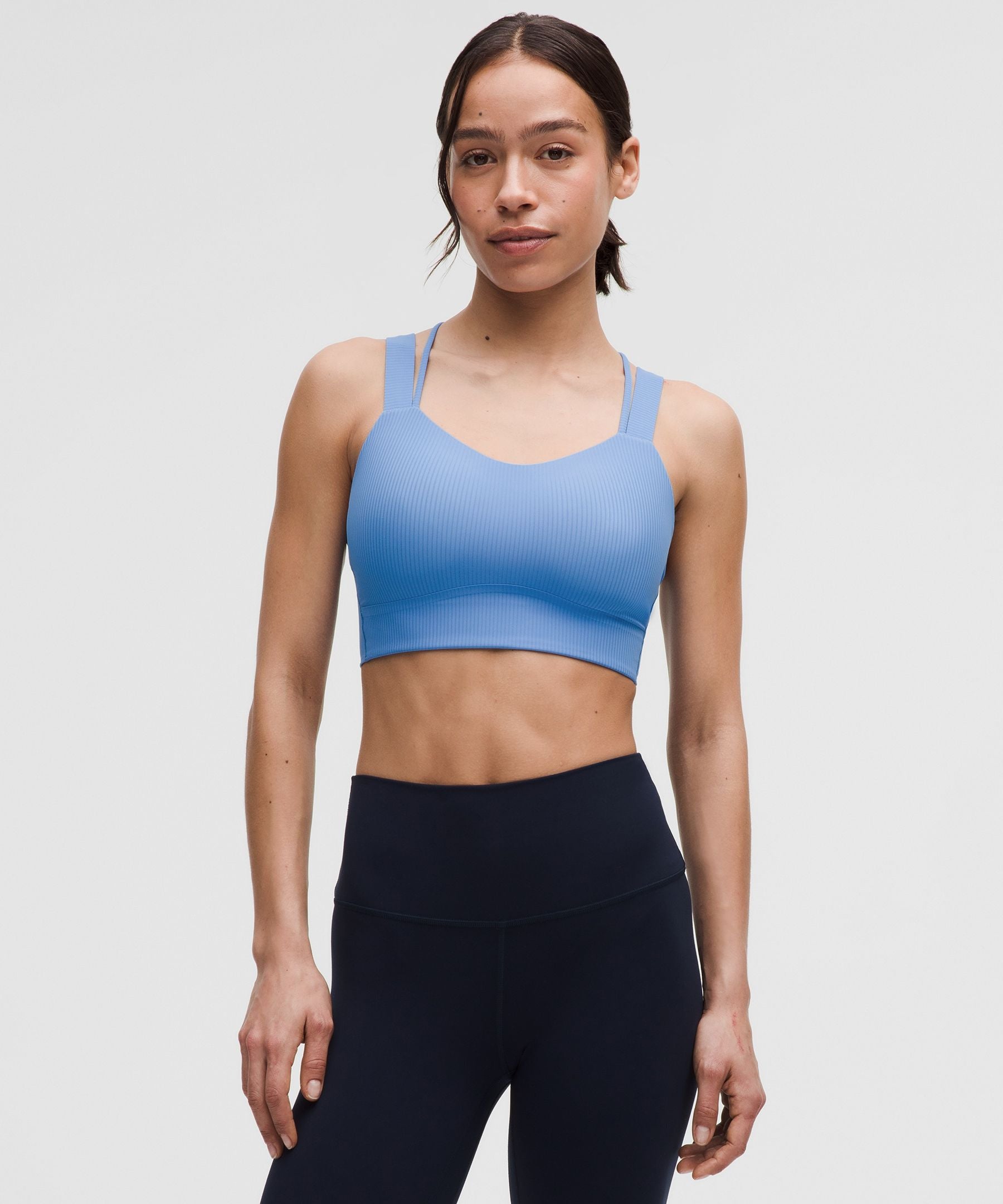 Like a Cloud Ribbed Longline Bra *Light Support, D/DD Cup