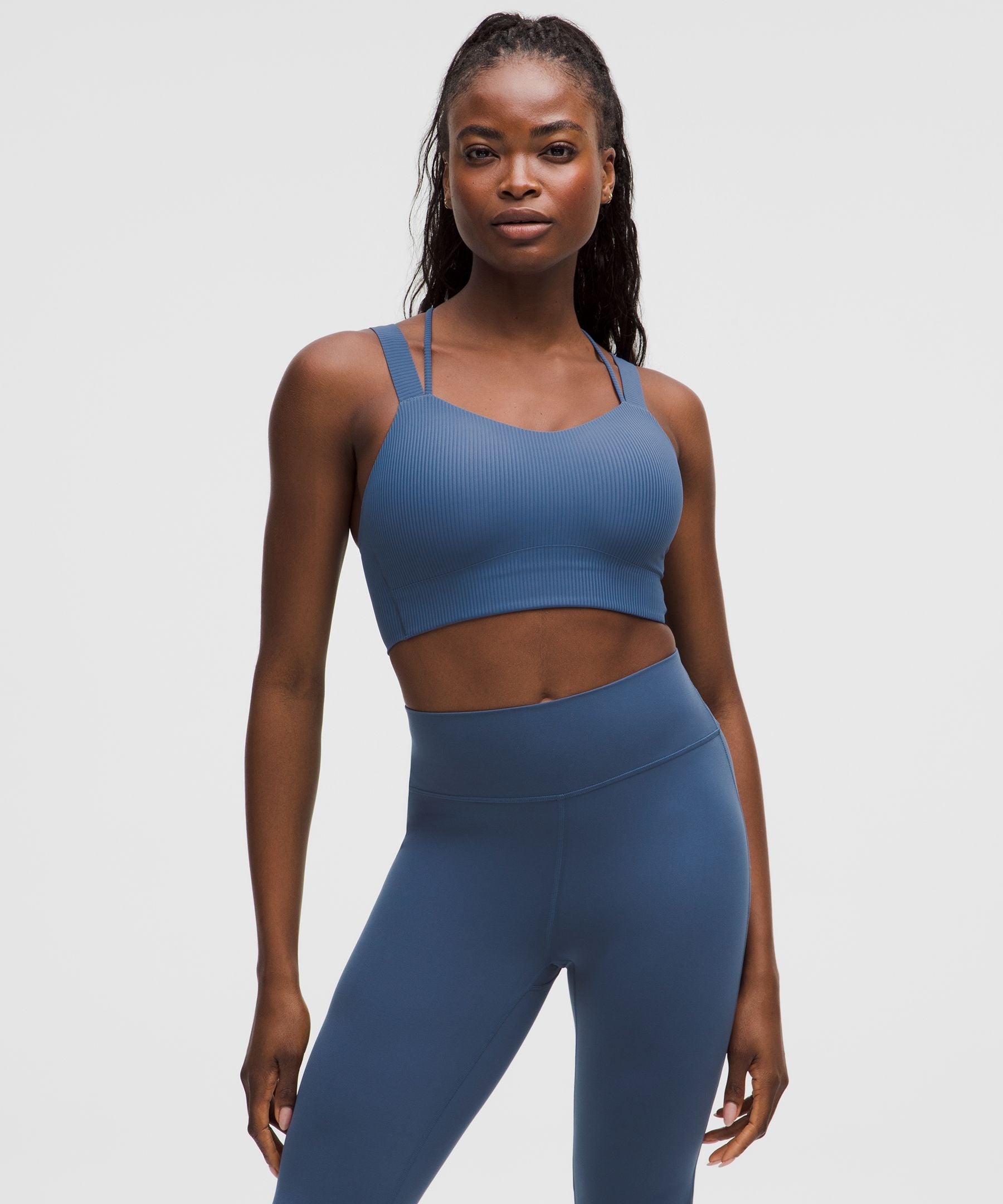 Like a Cloud Ribbed Longline Bra *Light Support, D/DD Cup