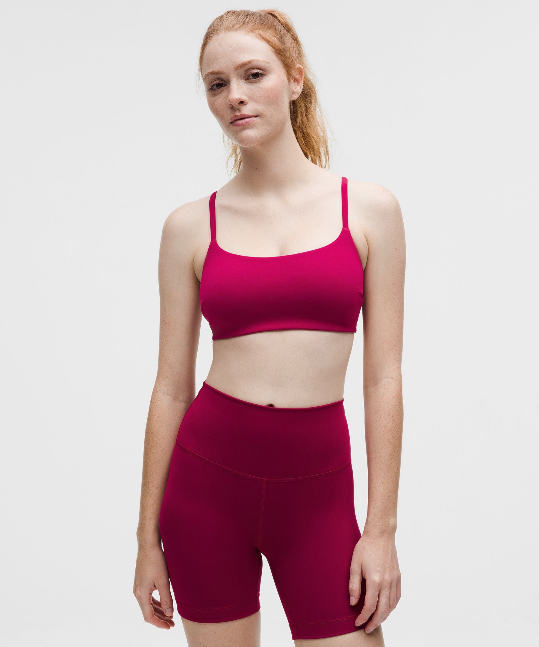 Wunder Train Strappy Racer Bra *Light Support, C/D Cup