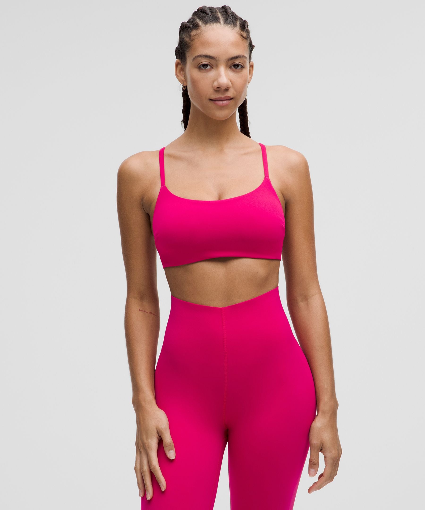 Wunder Train Strappy Racer Bra *Light Support, C/D Cup