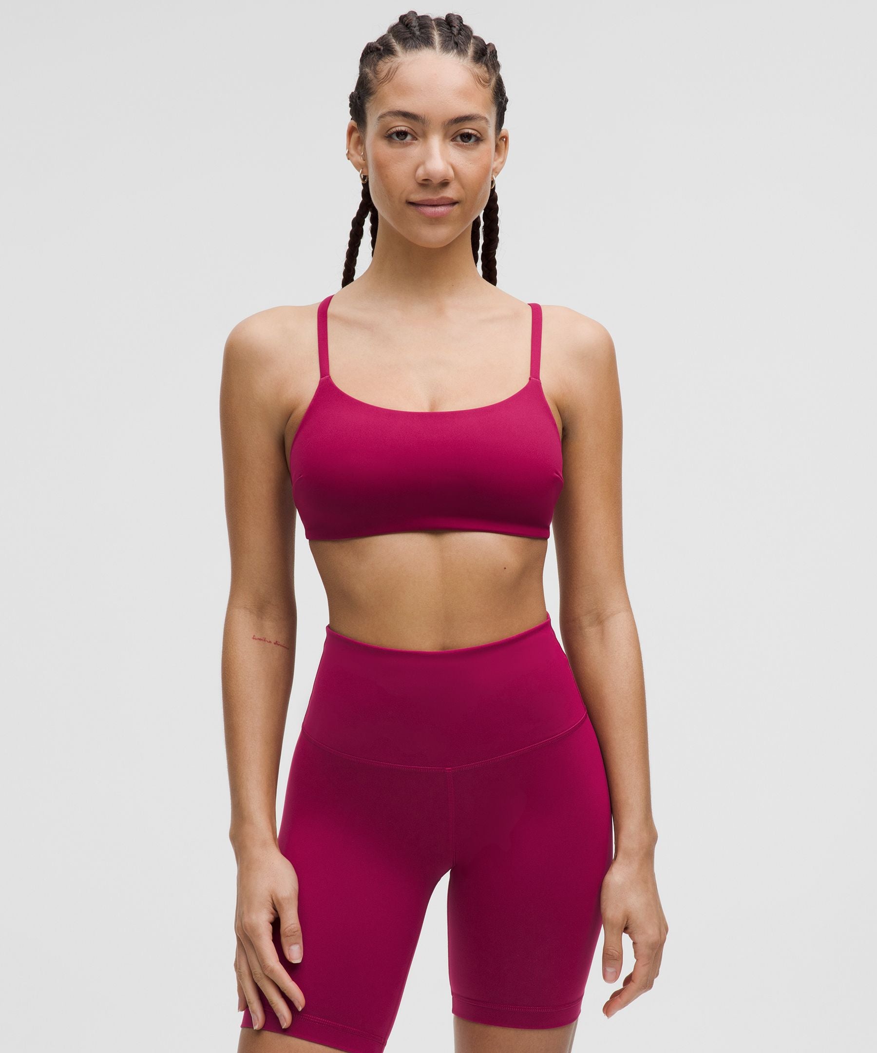 Wunder Train Strappy Racer Bra *Light Support, C/D Cup