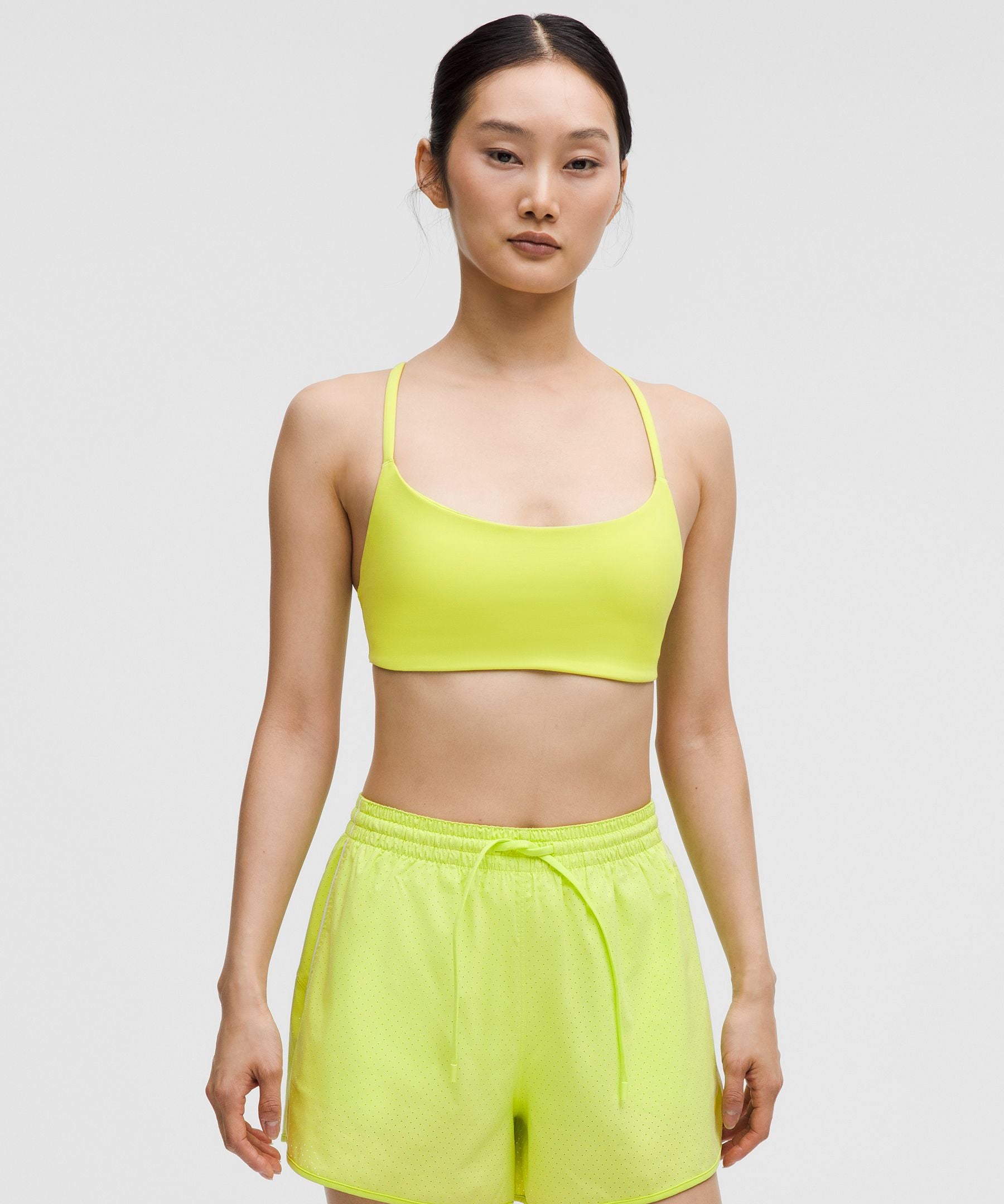 Wunder Train Strappy Racer Bra *Light Support, A/B Cup