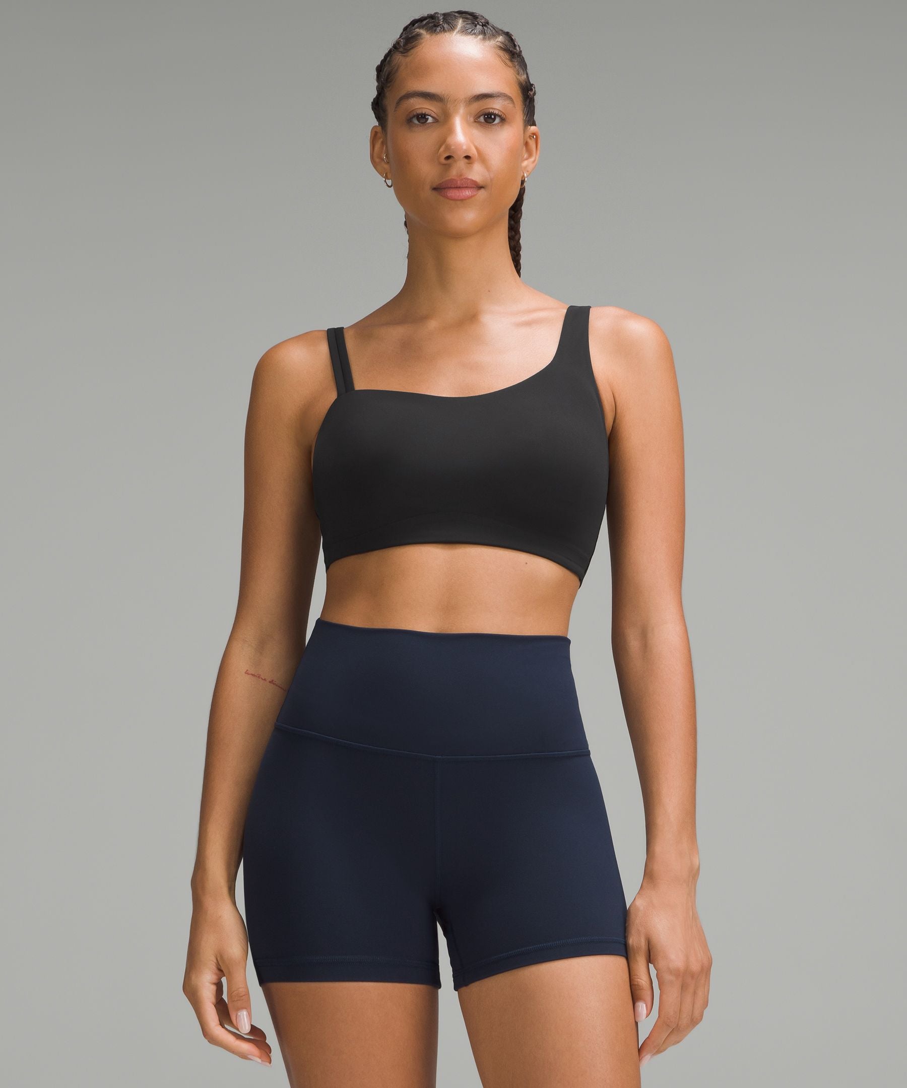 Soft Foam Cup Asymmetrical Bra *Light Support, D/DD Cup