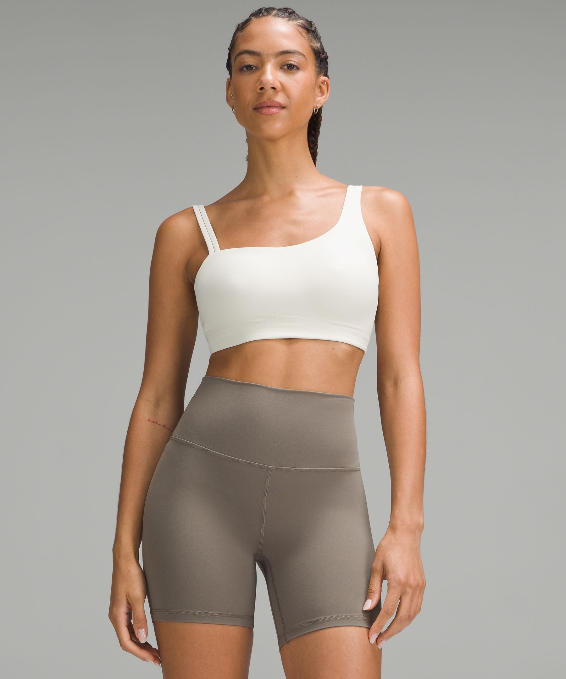 Soft Foam Cup Asymmetrical Bra *Light Support, D/DD Cup