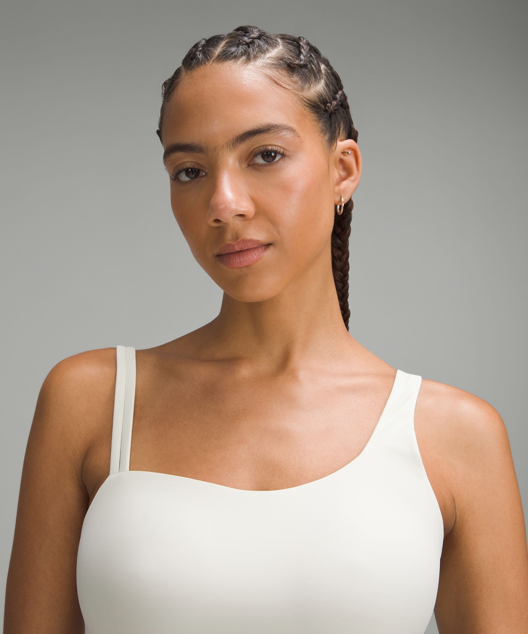 Soft Foam Cup Asymmetrical Bra *Light Support, D/DD Cup