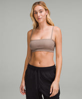 Ribbed Wool Bandeau Bralette