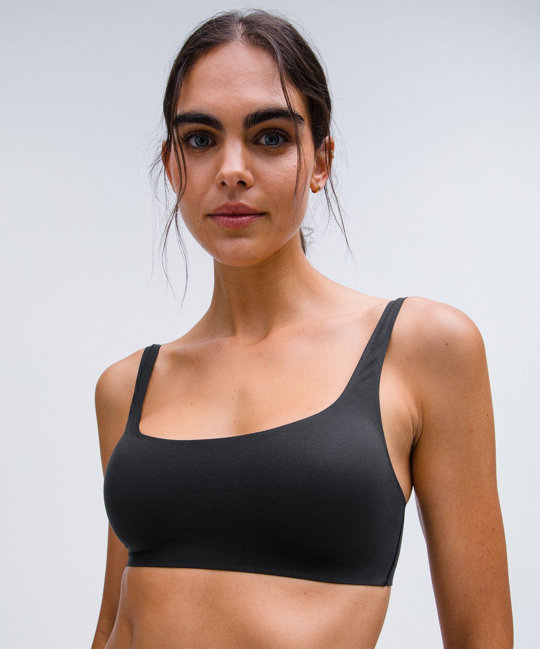 Wundermost Ultra-Soft Nulu Scoop-Neck Bralette *A-D Cups
