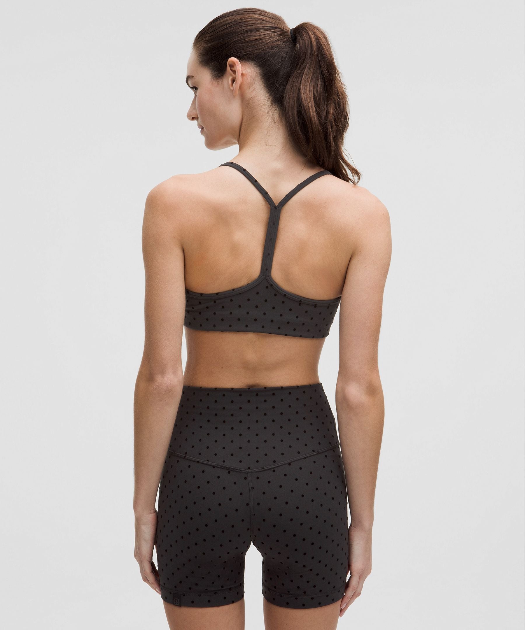 Flow Y Bra Light Support, A/B Cup Evolve *Flocked