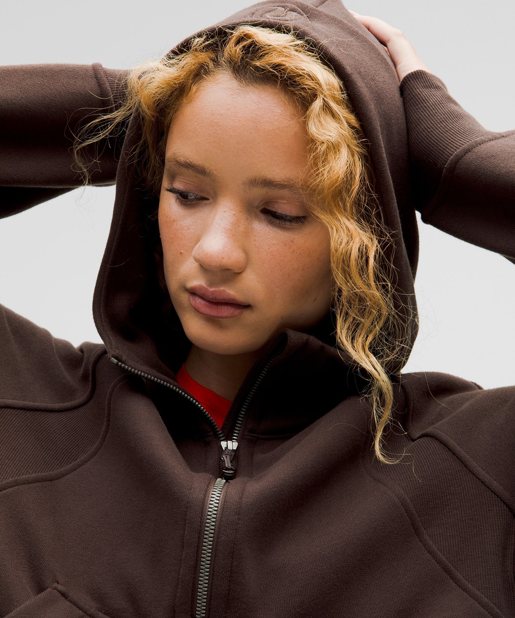 Scuba Oversized Half-Zip Hoodie