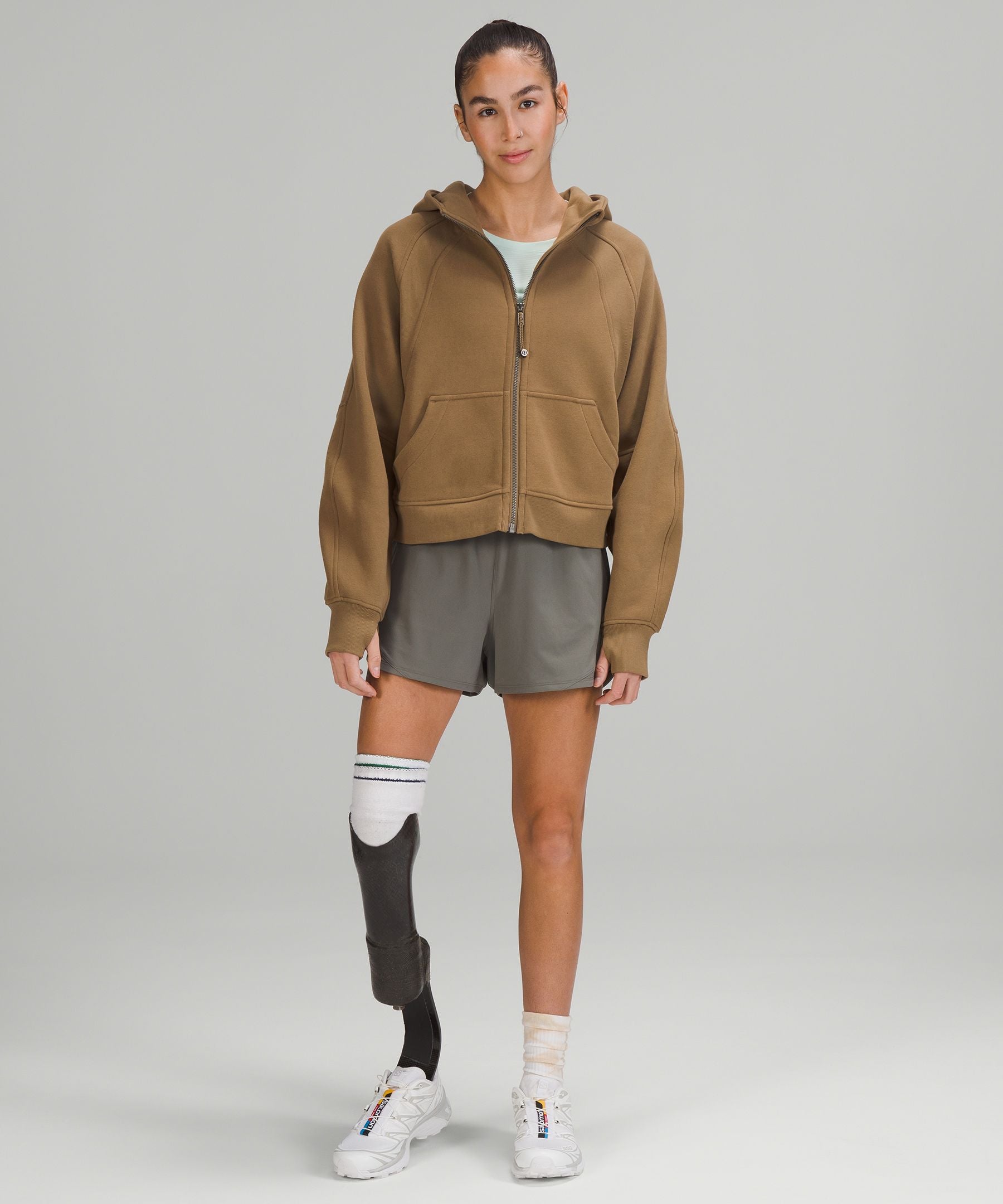 Scuba Oversized Full-Zip Hoodie