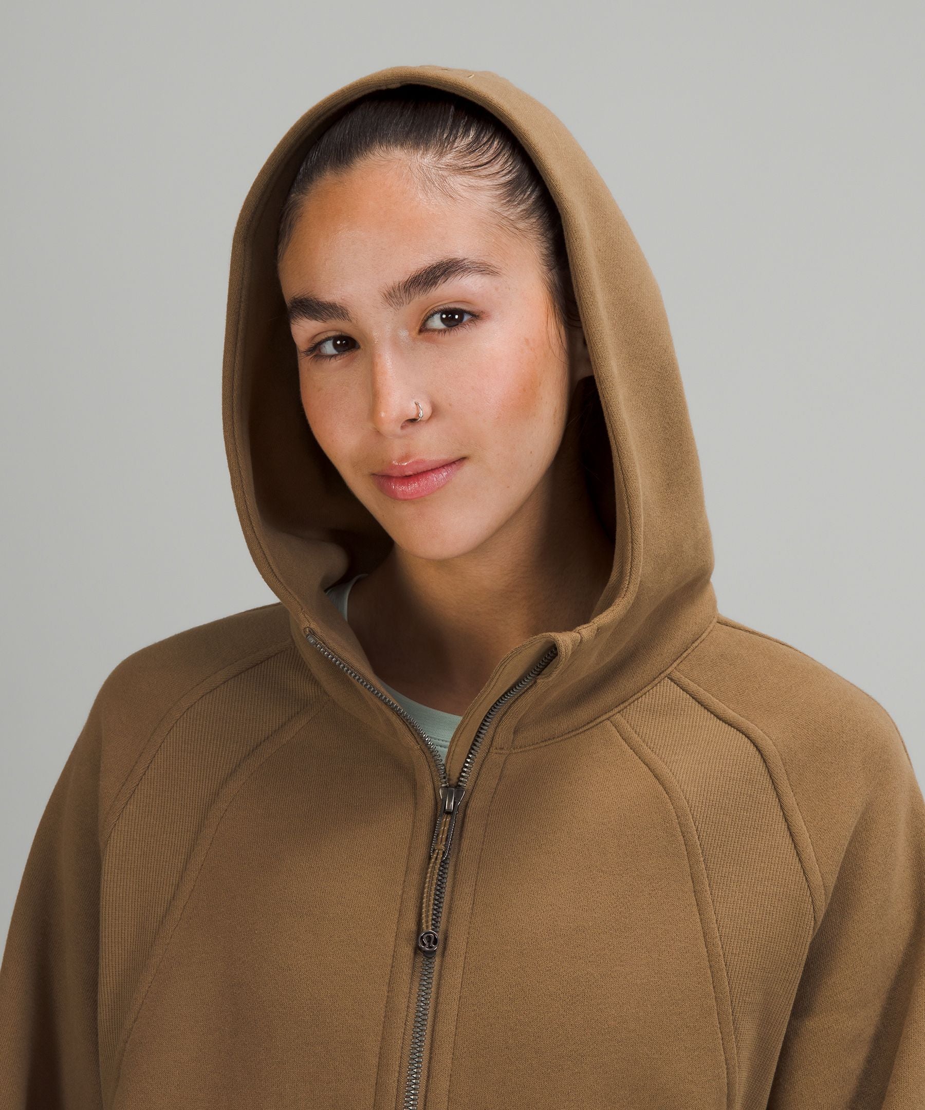 Scuba Oversized Full-Zip Hoodie