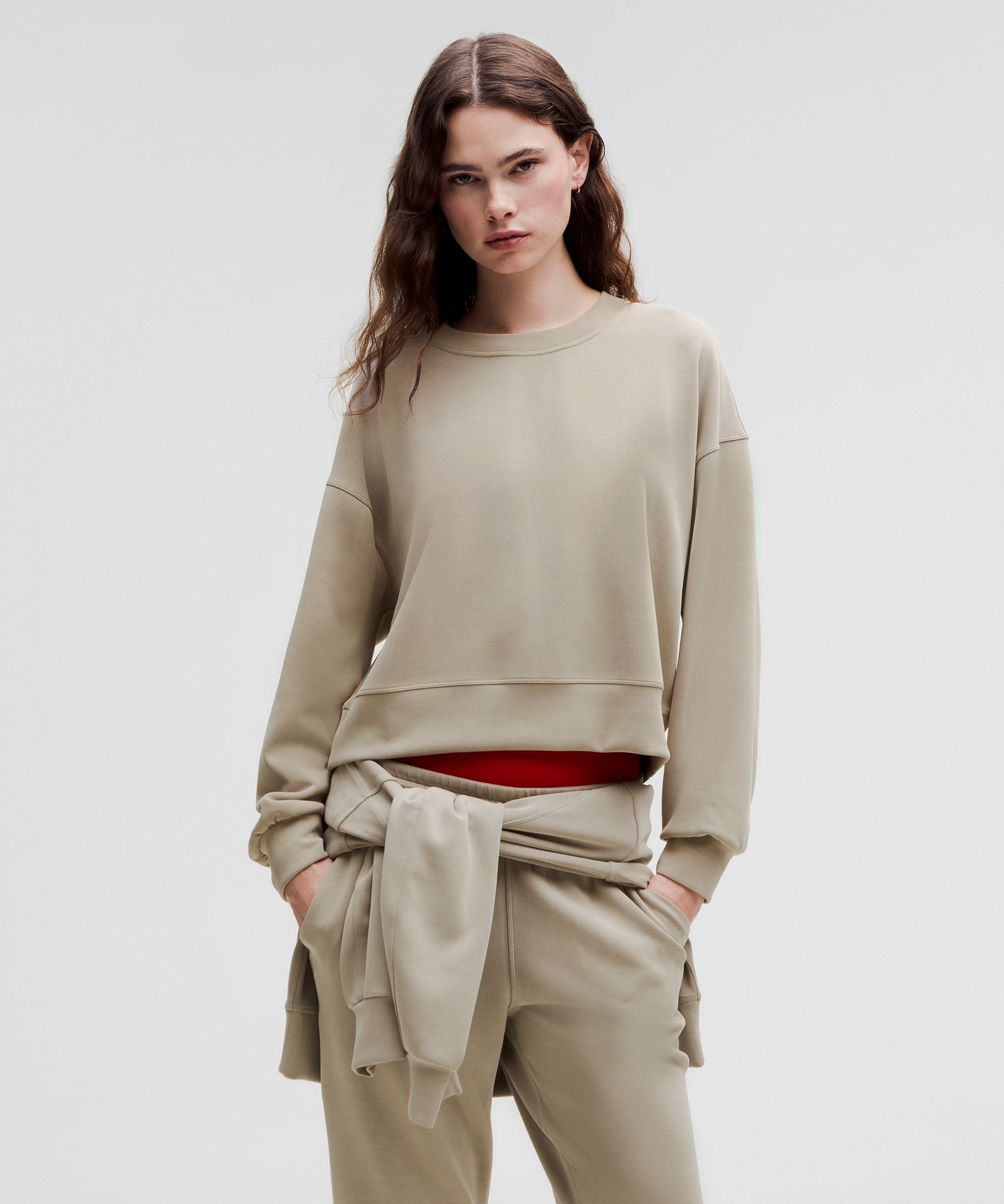 Softstreme Perfectly Oversized Cropped Crew