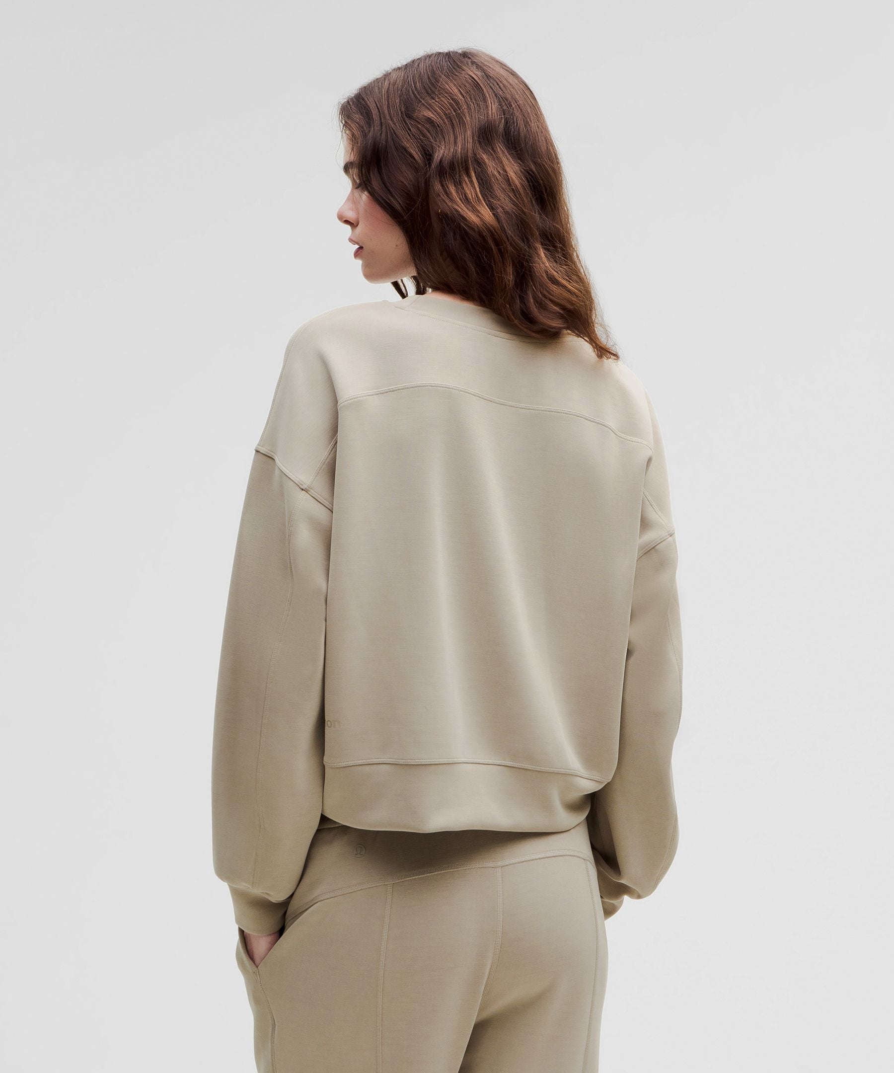 Softstreme Perfectly Oversized Cropped Crew