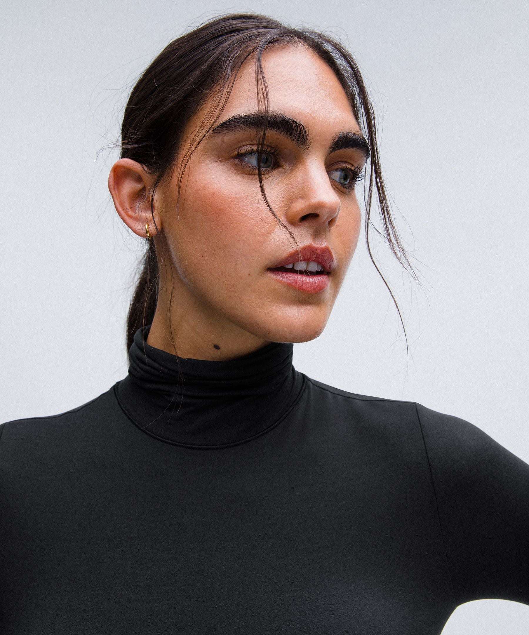Wundermost Ultra-Soft Nulu Turtleneck Bodysuit