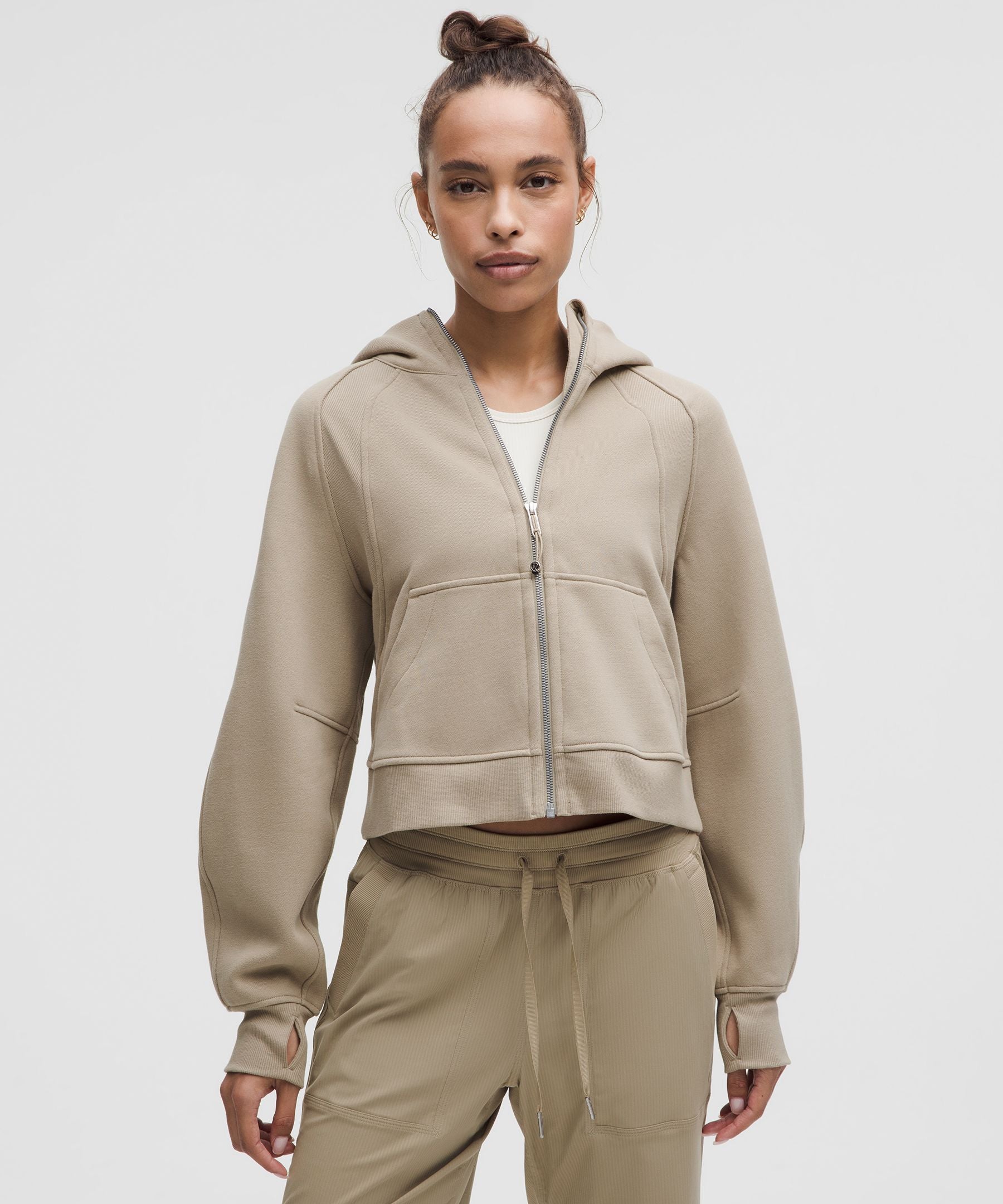Scuba Oversized Full-Zip Hoodie
