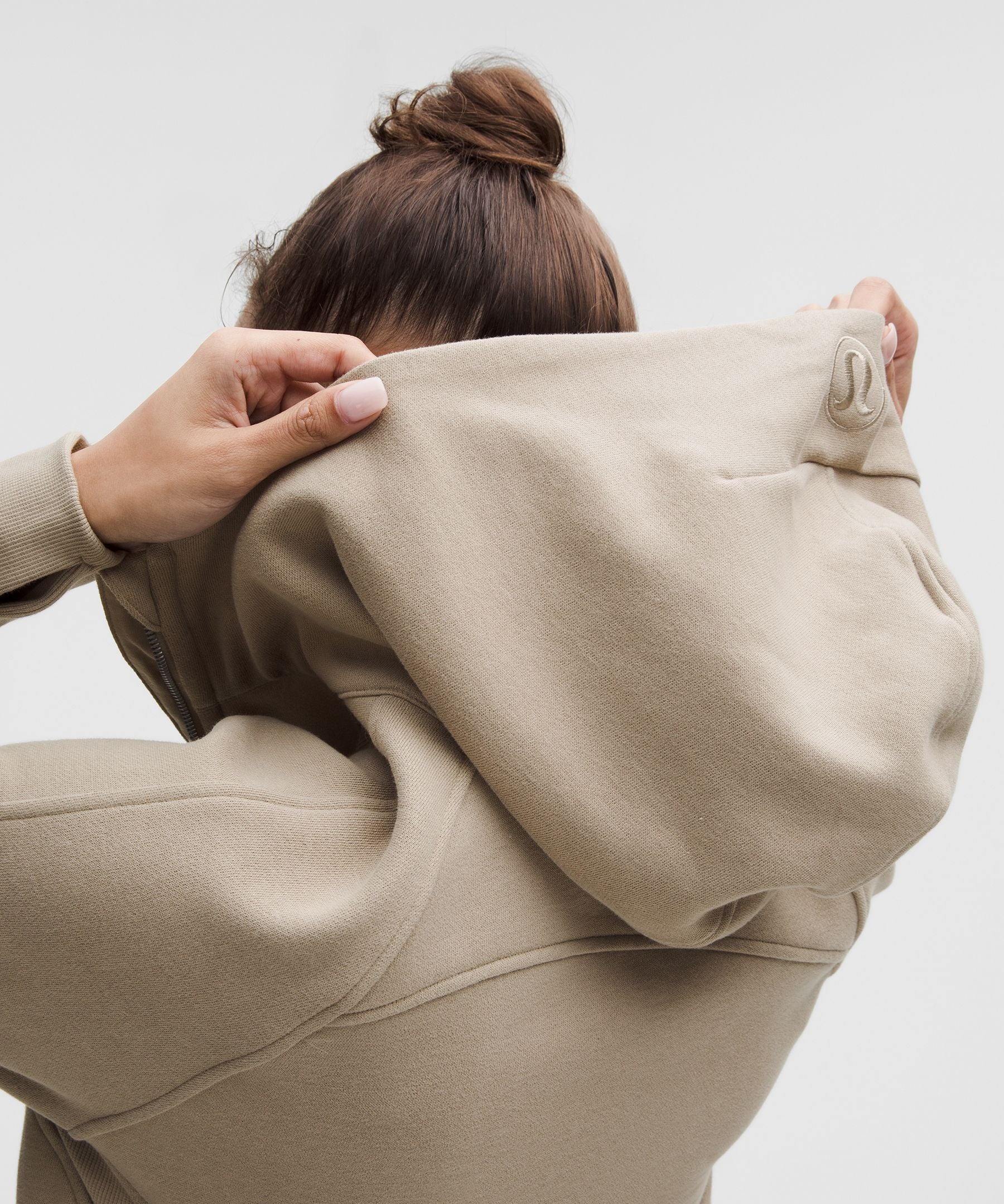 Scuba Oversized Full-Zip Hoodie