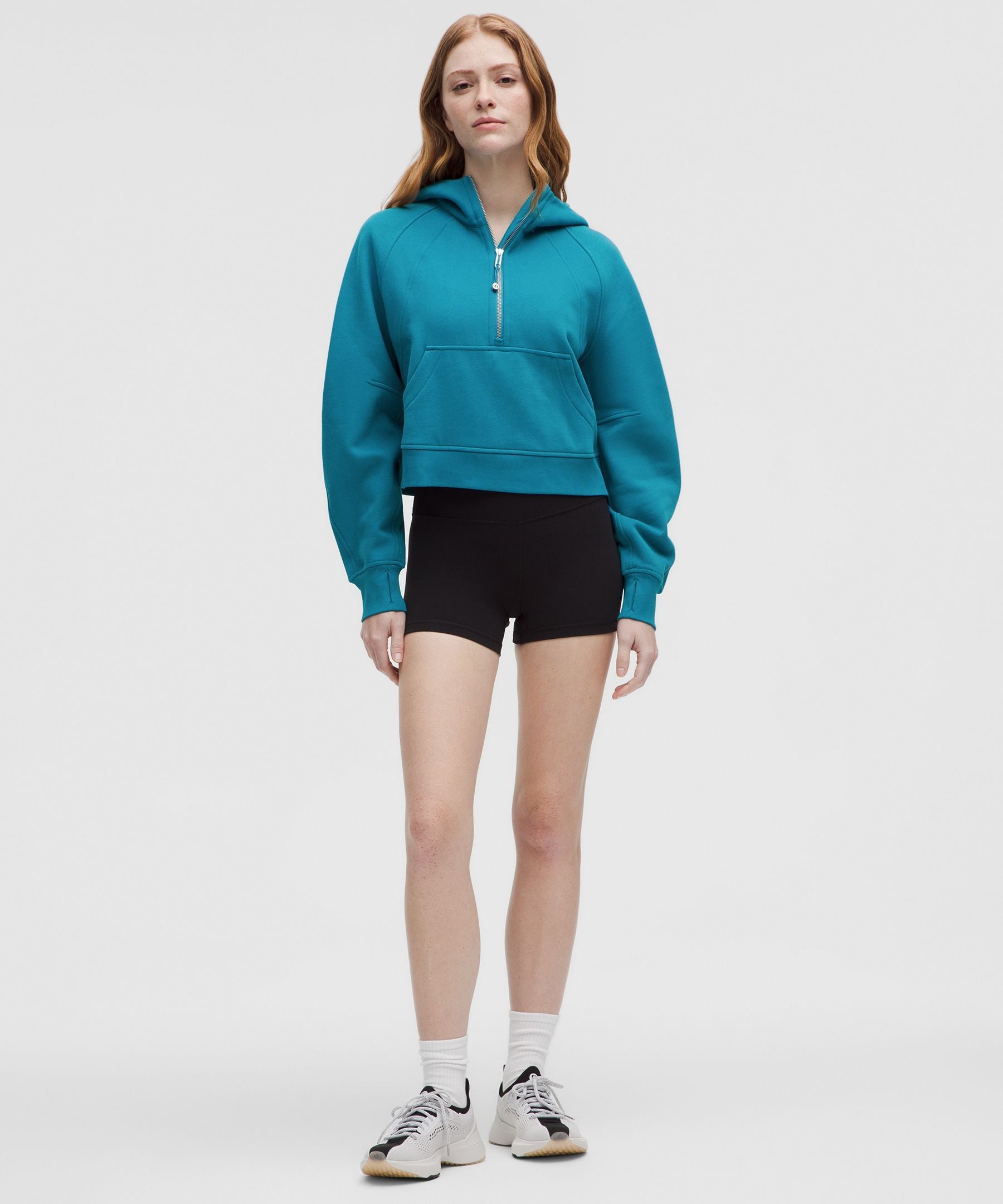 Scuba Oversized Half-Zip Hoodie