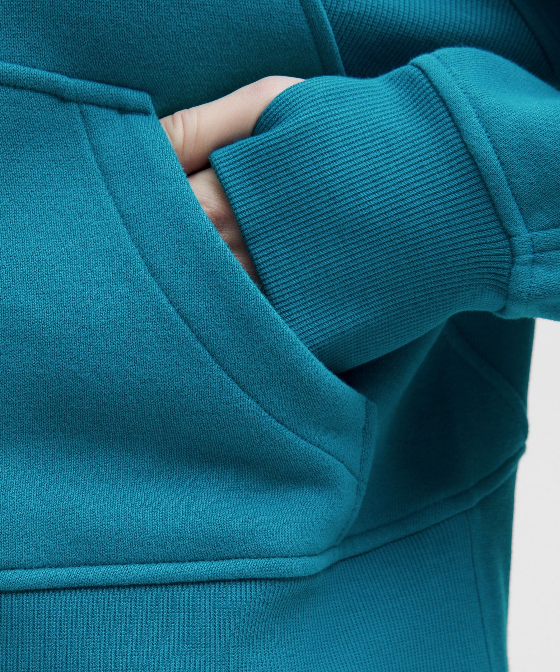 Scuba Oversized Half-Zip Hoodie