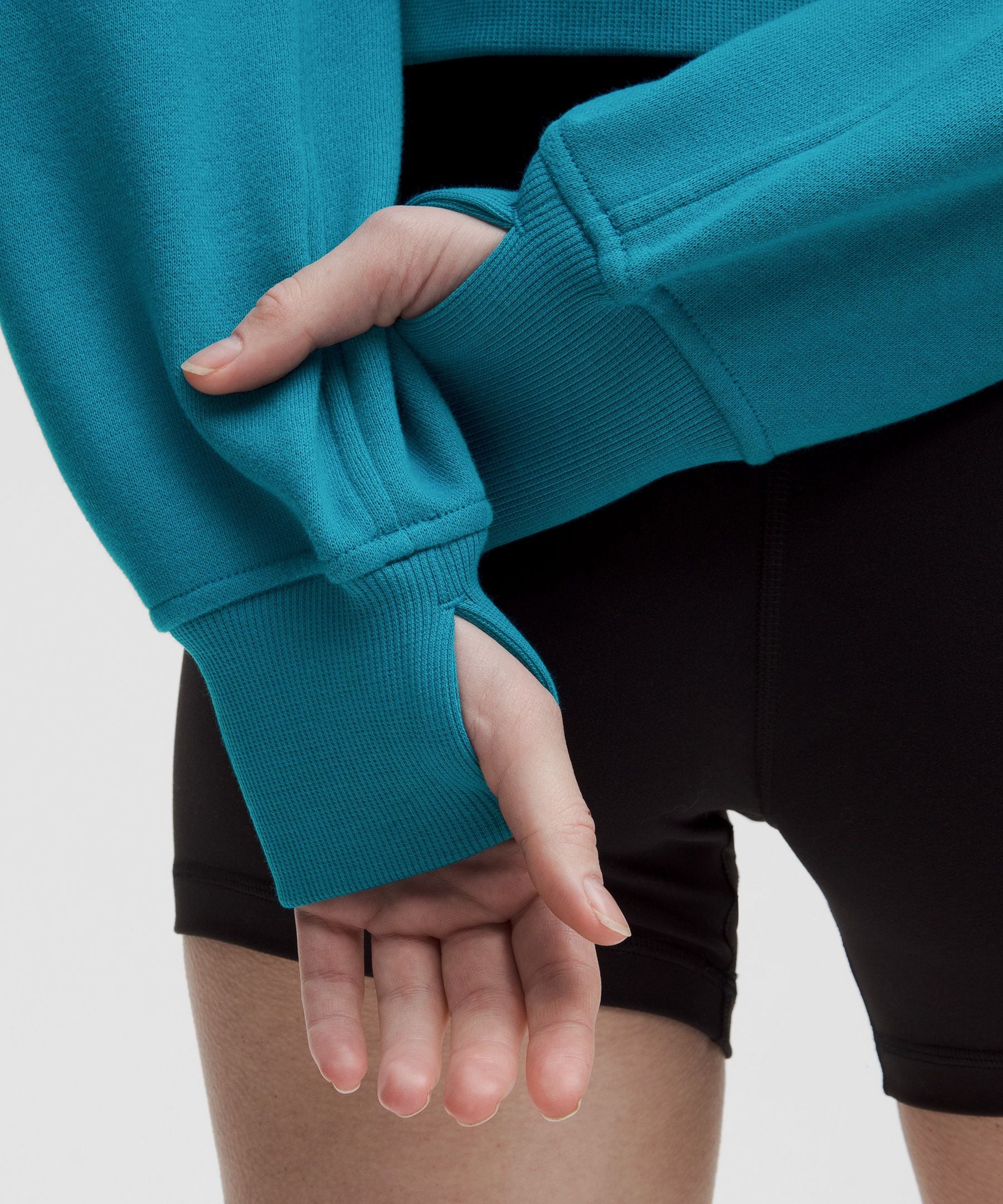 Scuba Oversized Half-Zip Hoodie