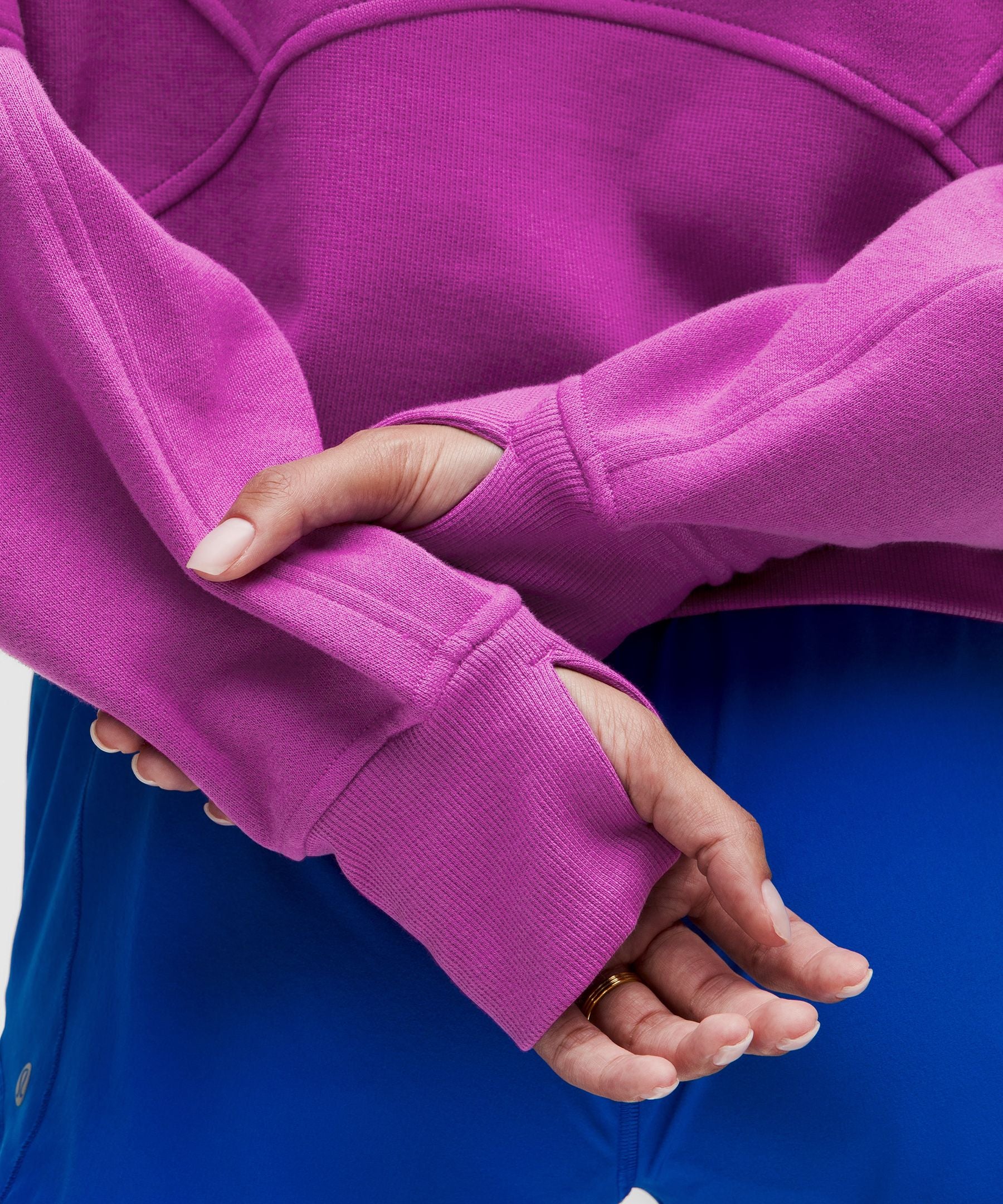 Scuba Oversized Half-Zip Hoodie