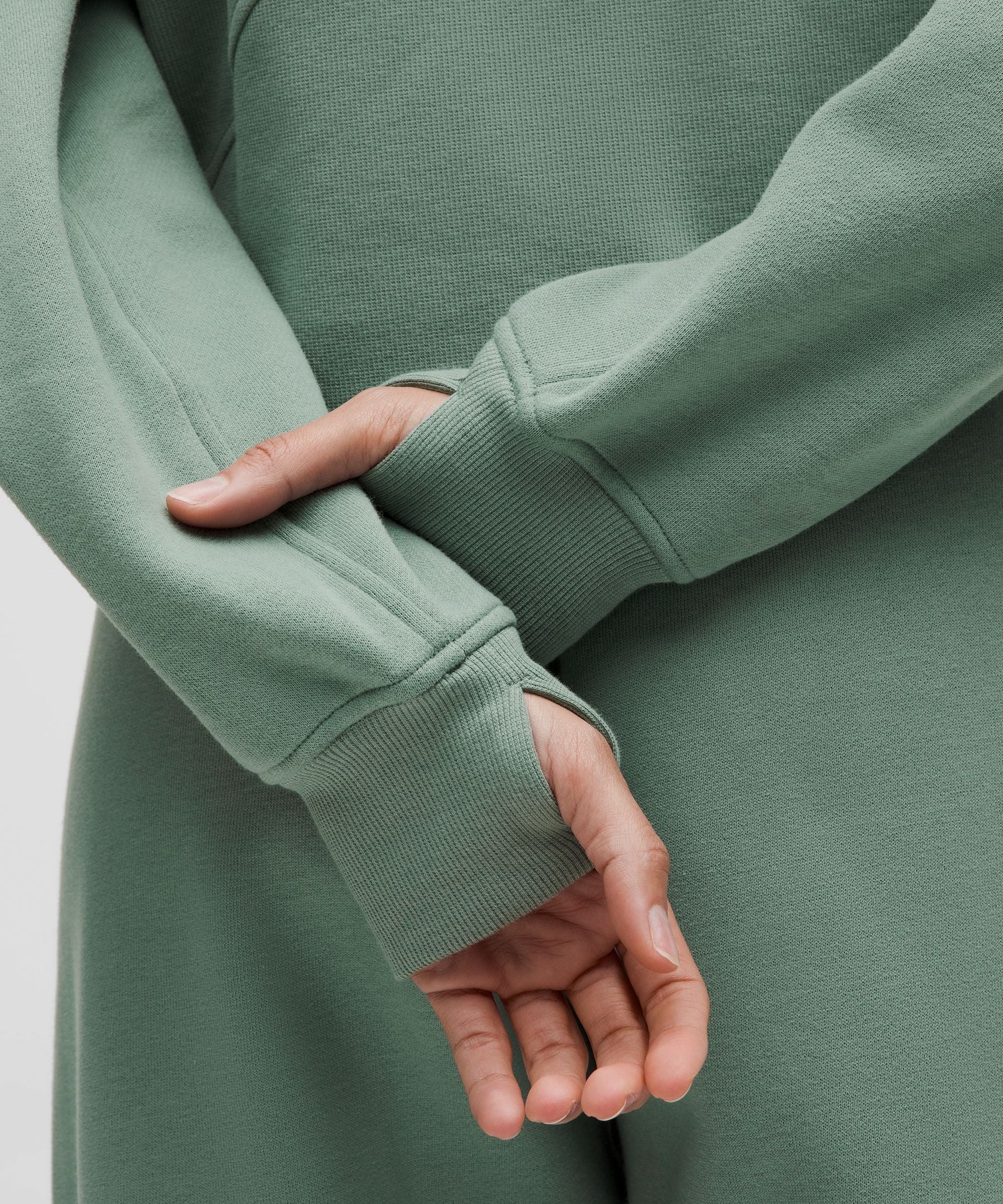 Scuba Oversized Half-Zip Hoodie