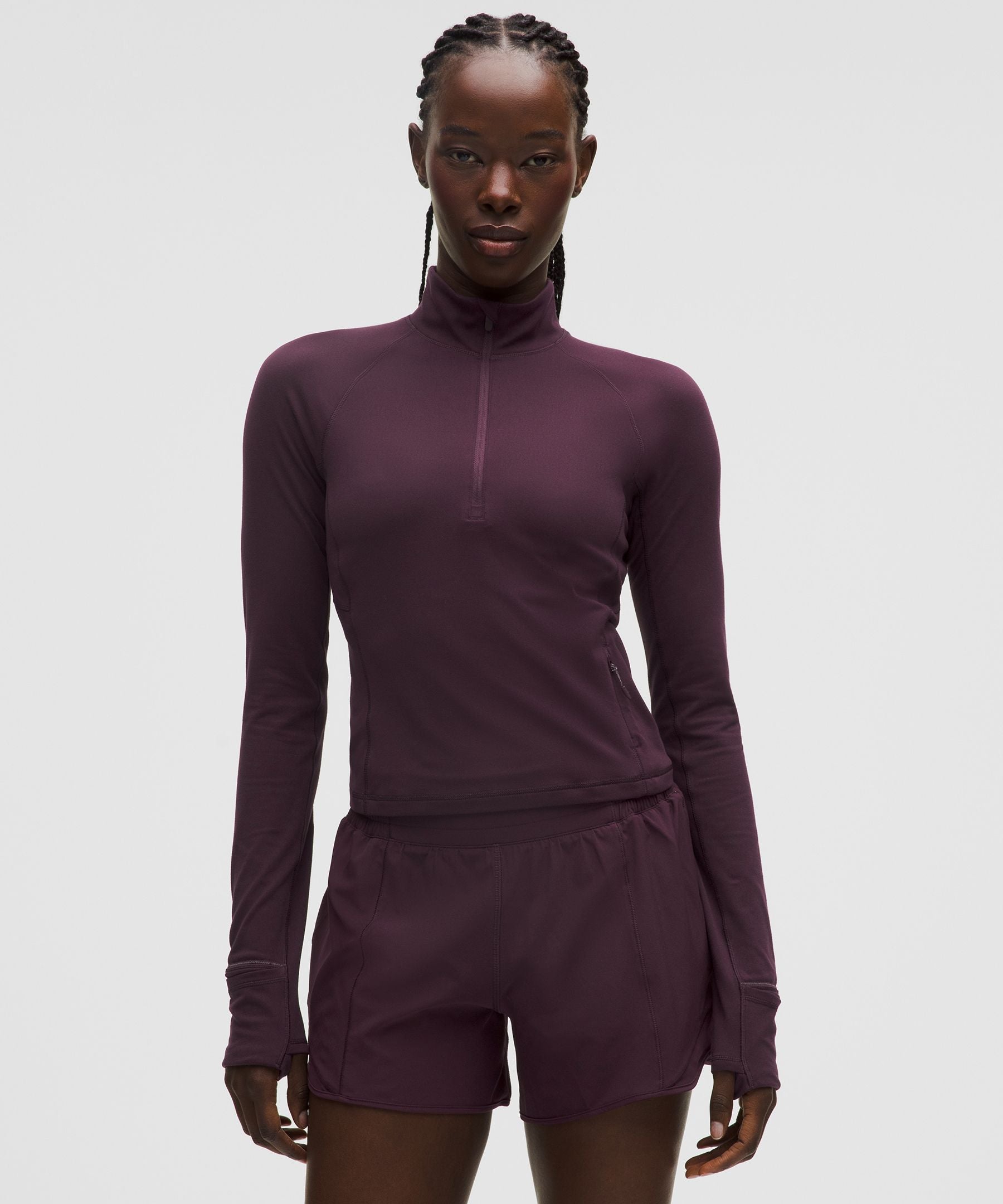 It's Rulu Cropped Half Zip *Updated