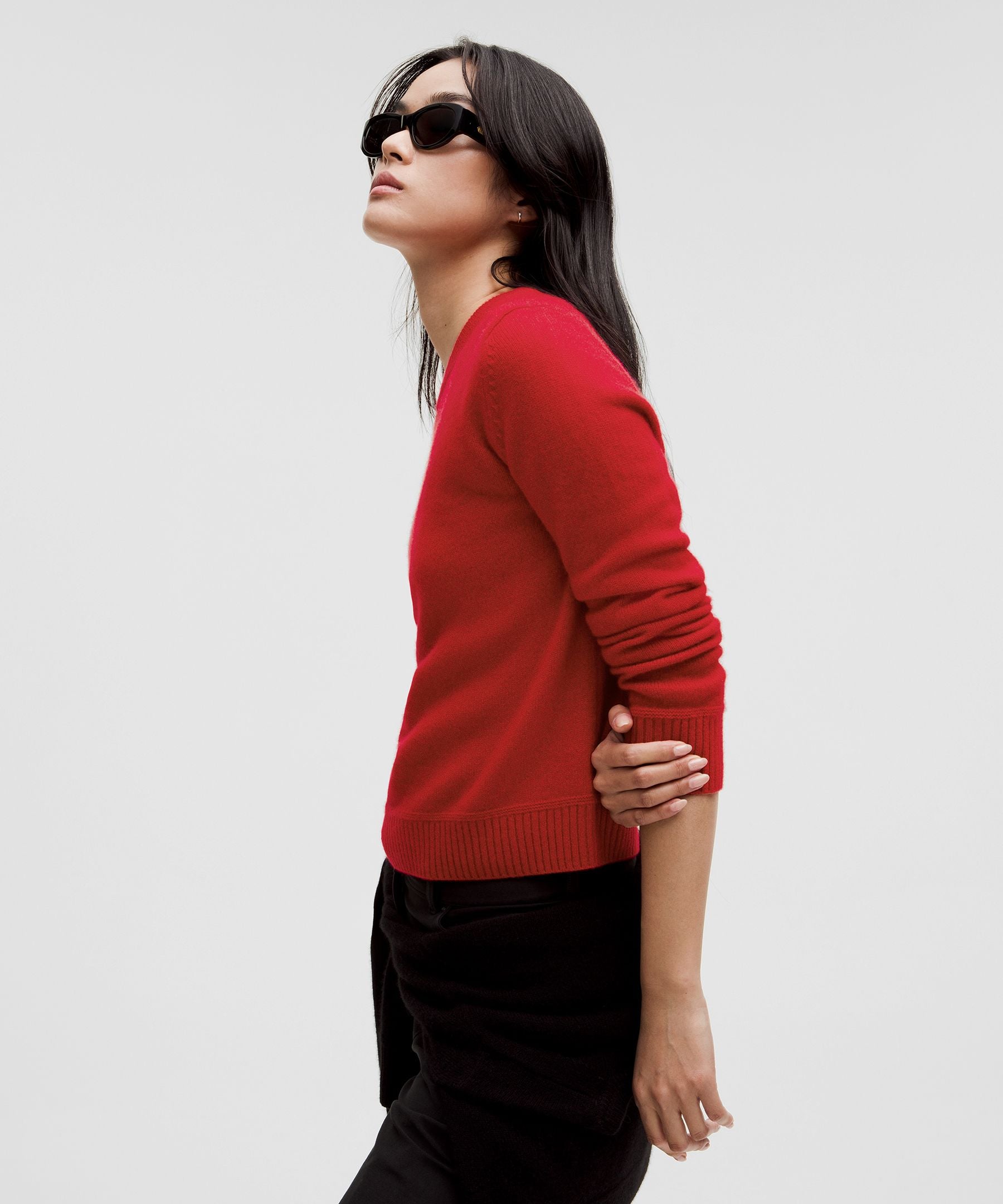 Cashmere Slim-Fit Crewneck Sweater