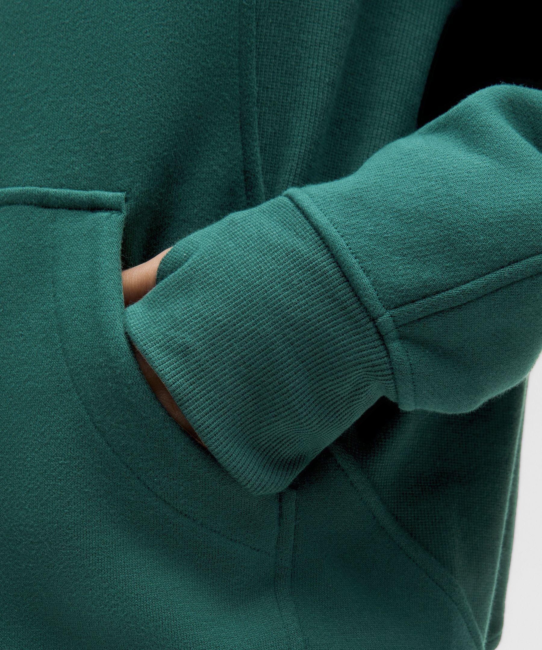 Scuba Oversized Funnel-Neck Half Zip *Long