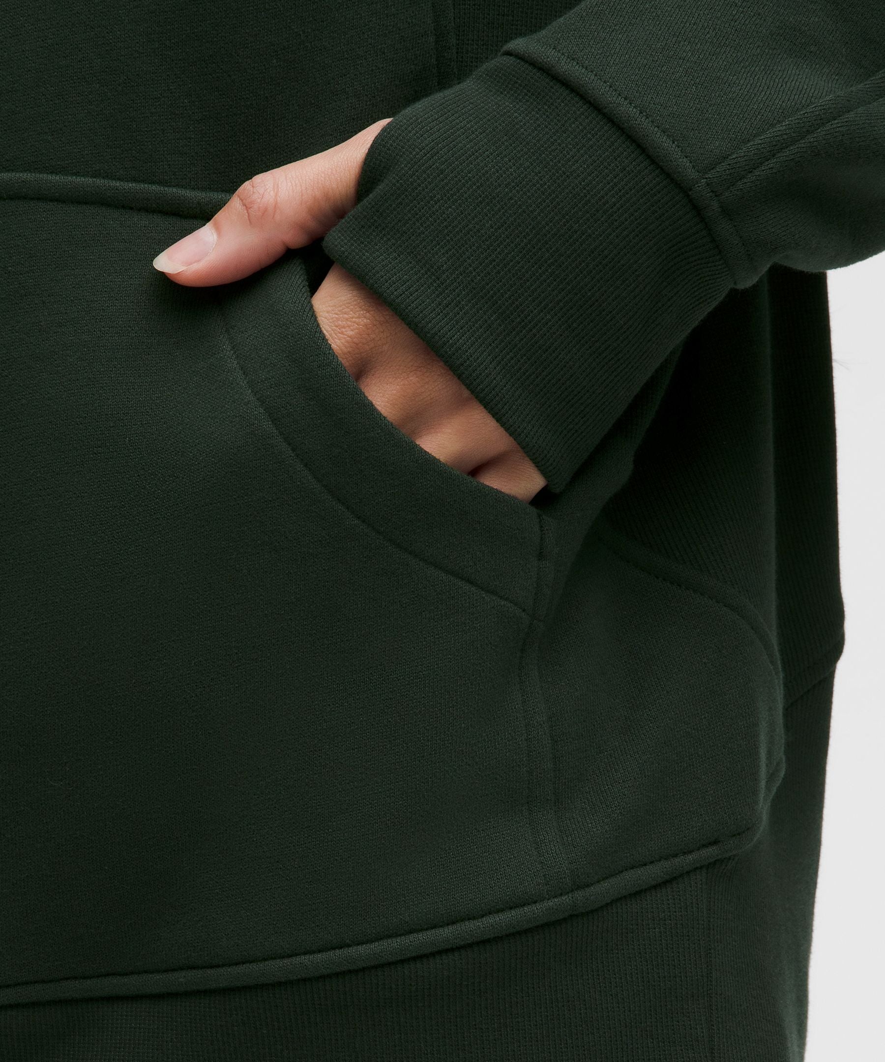 Scuba Oversized Funnel-Neck Half Zip *Long