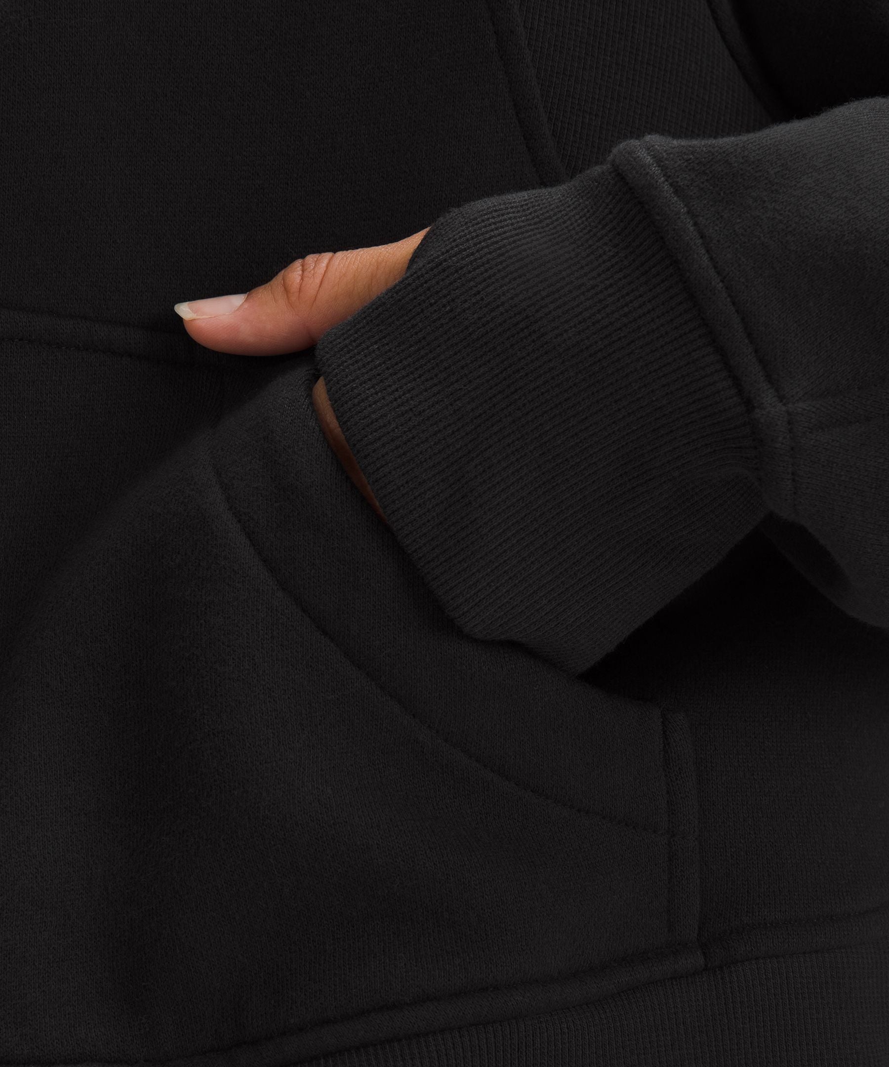 Scuba Oversized Full-Zip Hoodie
