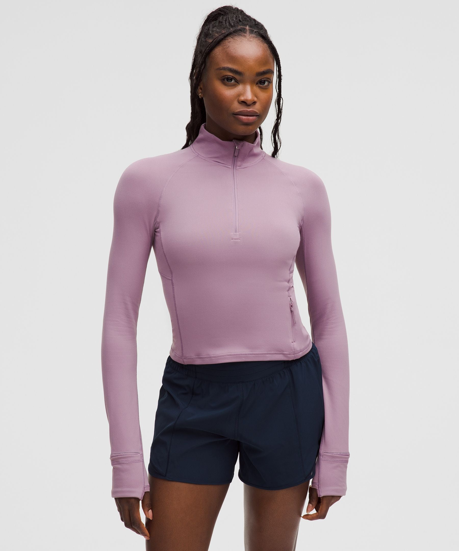 It's Rulu Cropped Half Zip *Updated