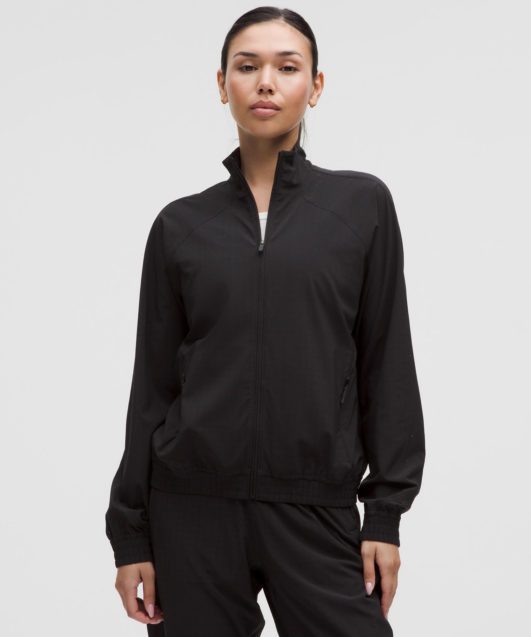Adapted State Perforated Track Jacket