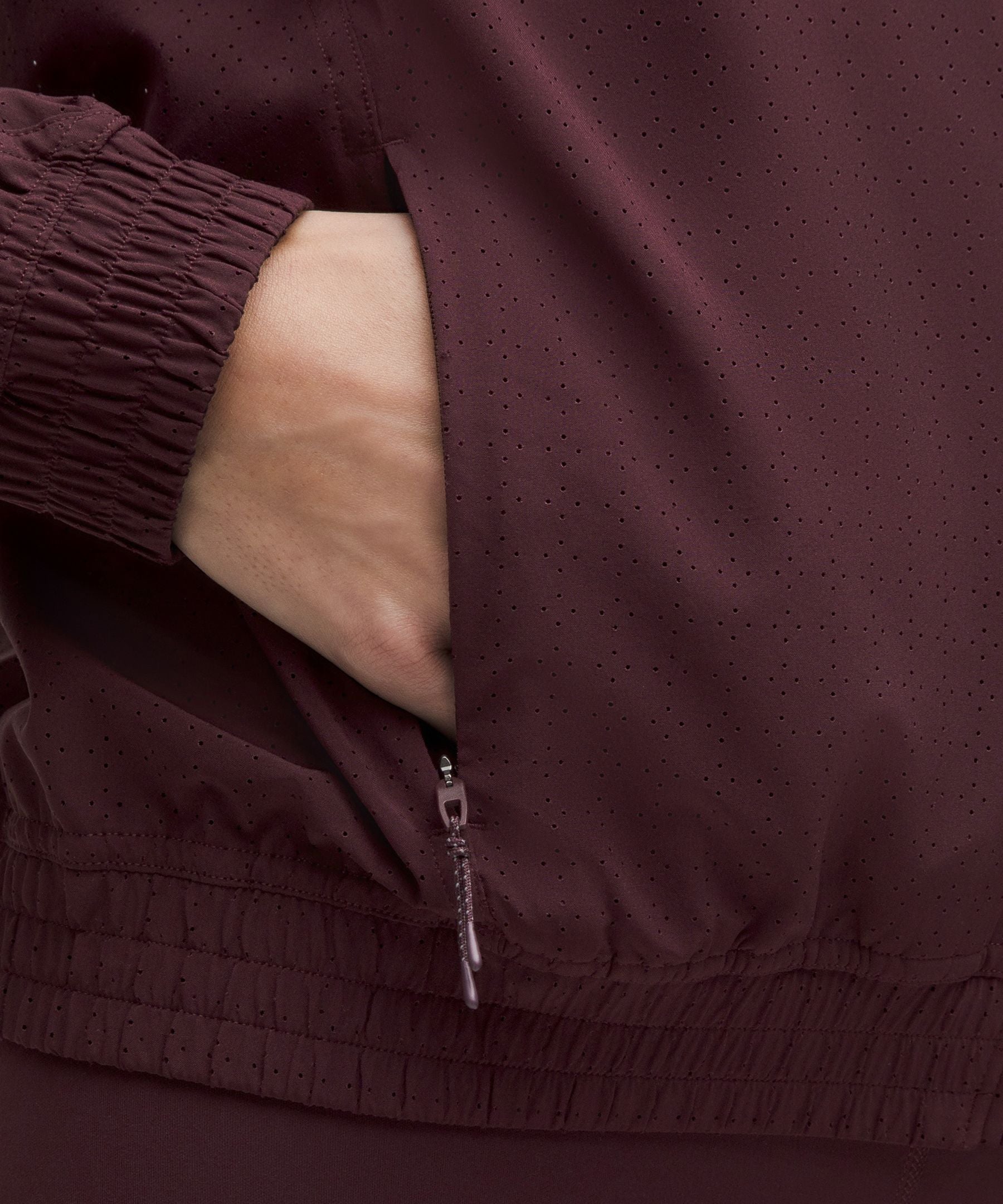 Adapted State Perforated Track Jacket