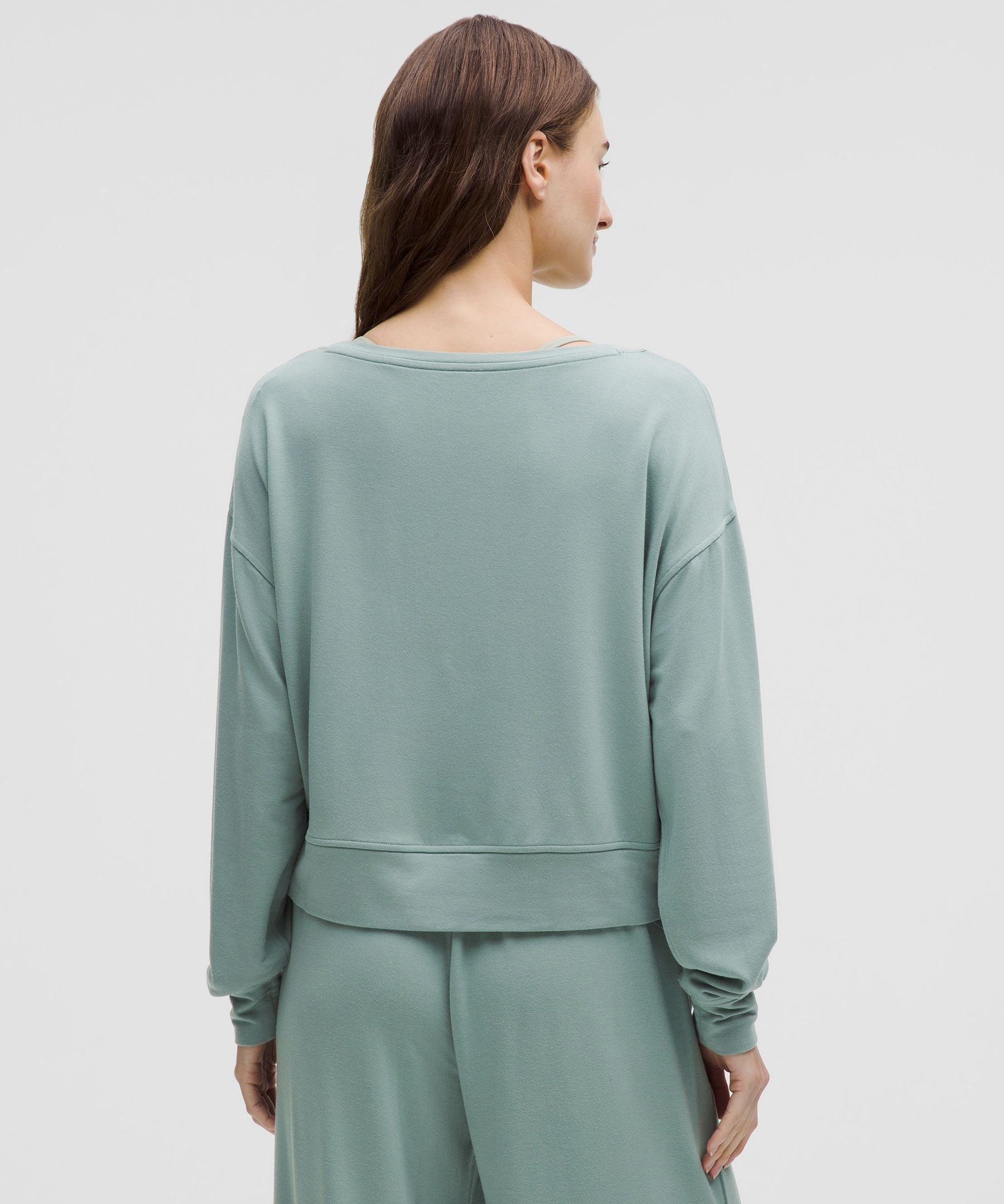 BeCalm Scoop-Neck Pullover