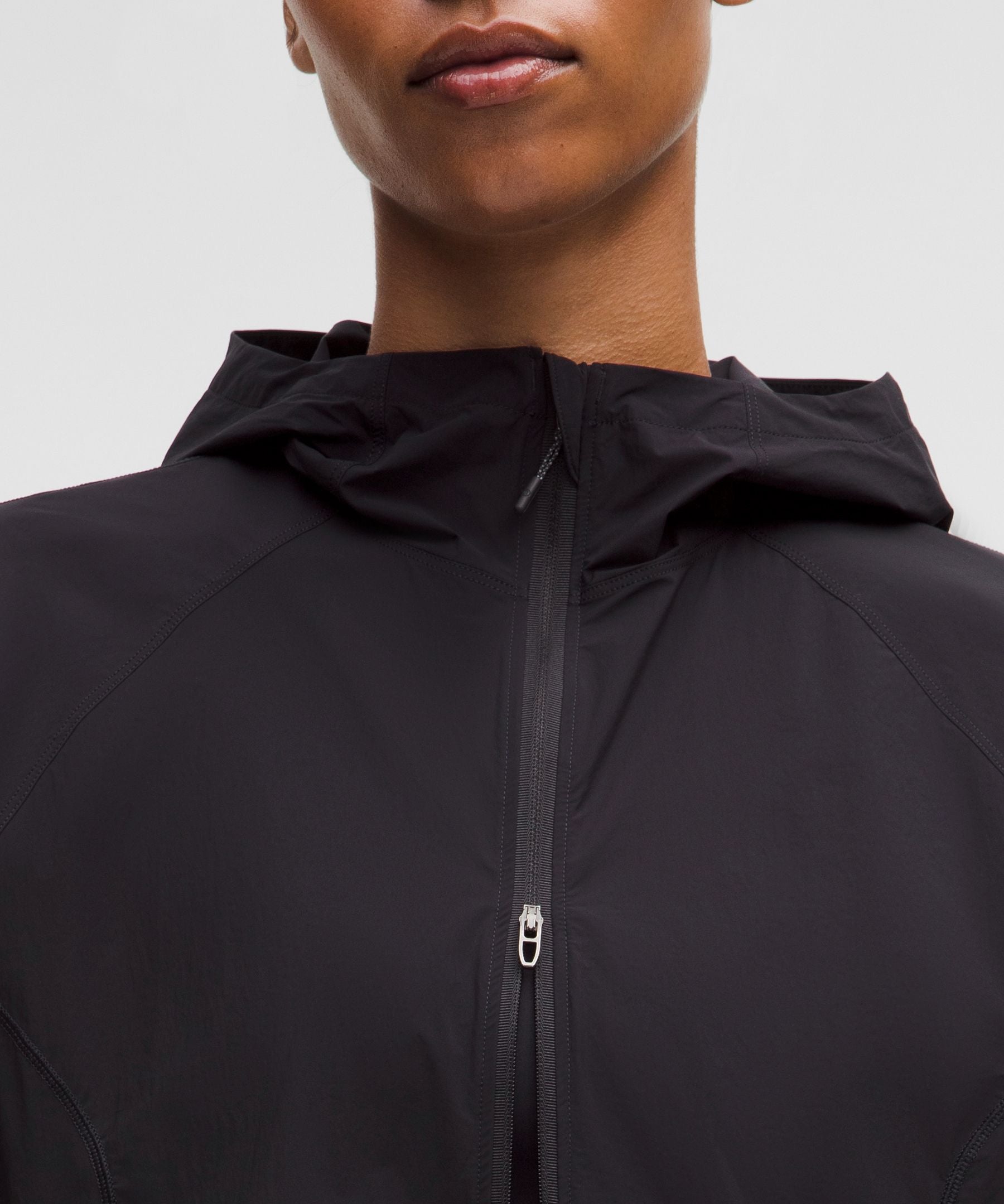 Translucent Hooded Jacket