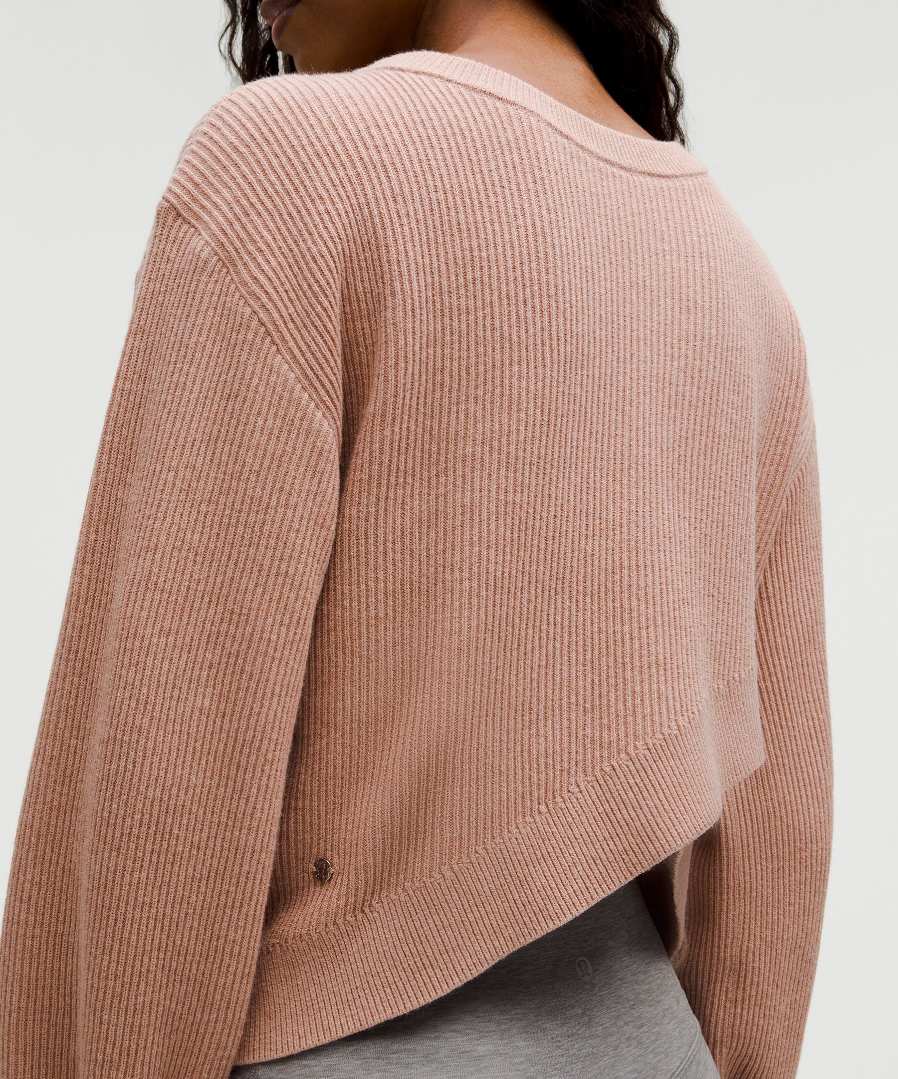Reversible Crossover Sweater