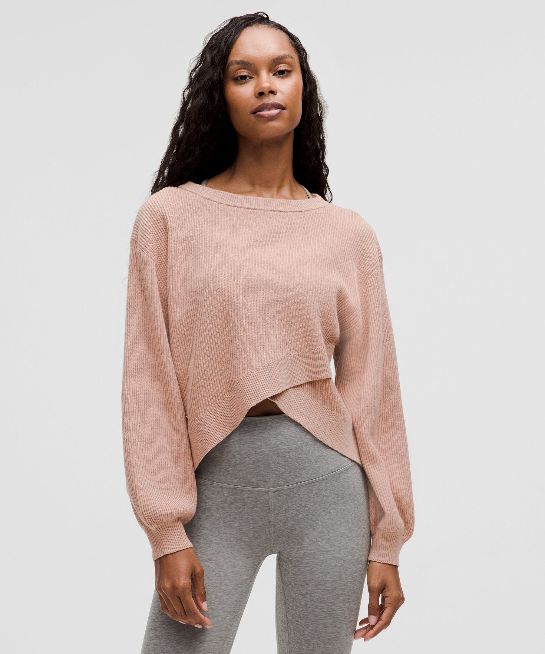 Reversible Crossover Sweater