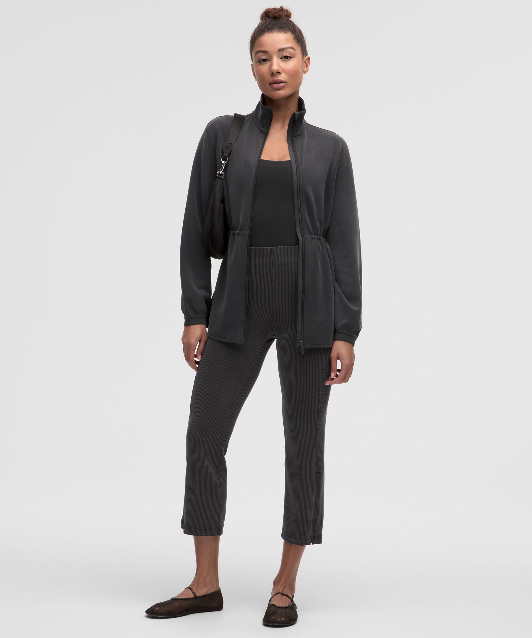 Softstreme Cinch-Waist Full-Zip Jacket