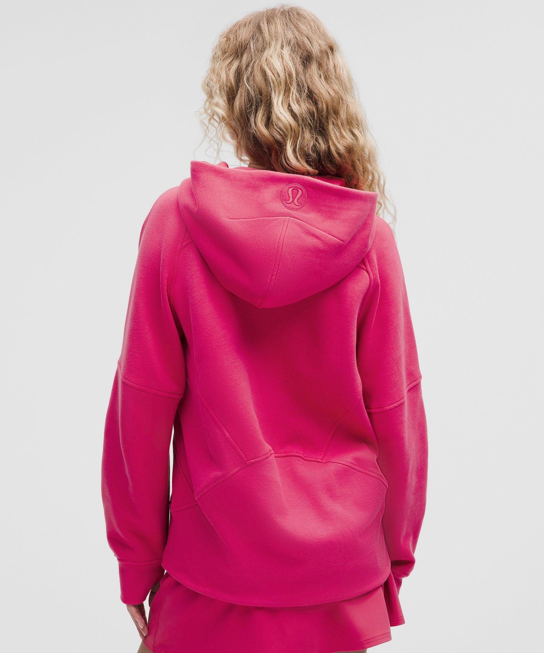 Scuba Oversized Half-Zip Hoodie *Long