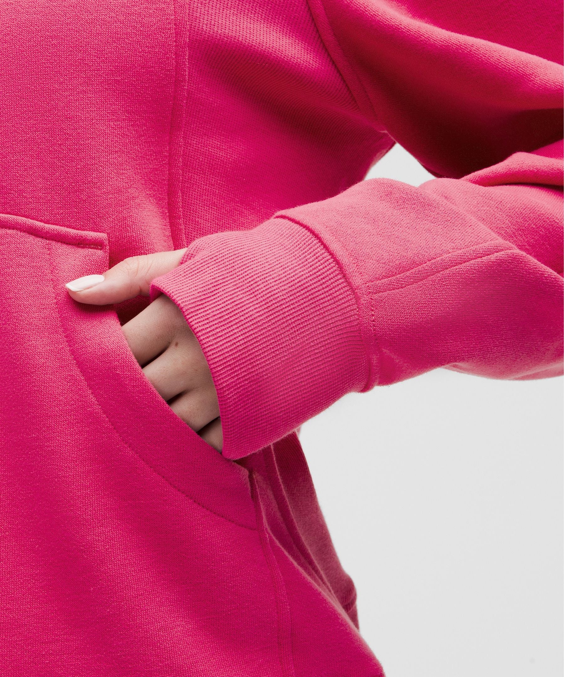 Scuba Oversized Half-Zip Hoodie *Long