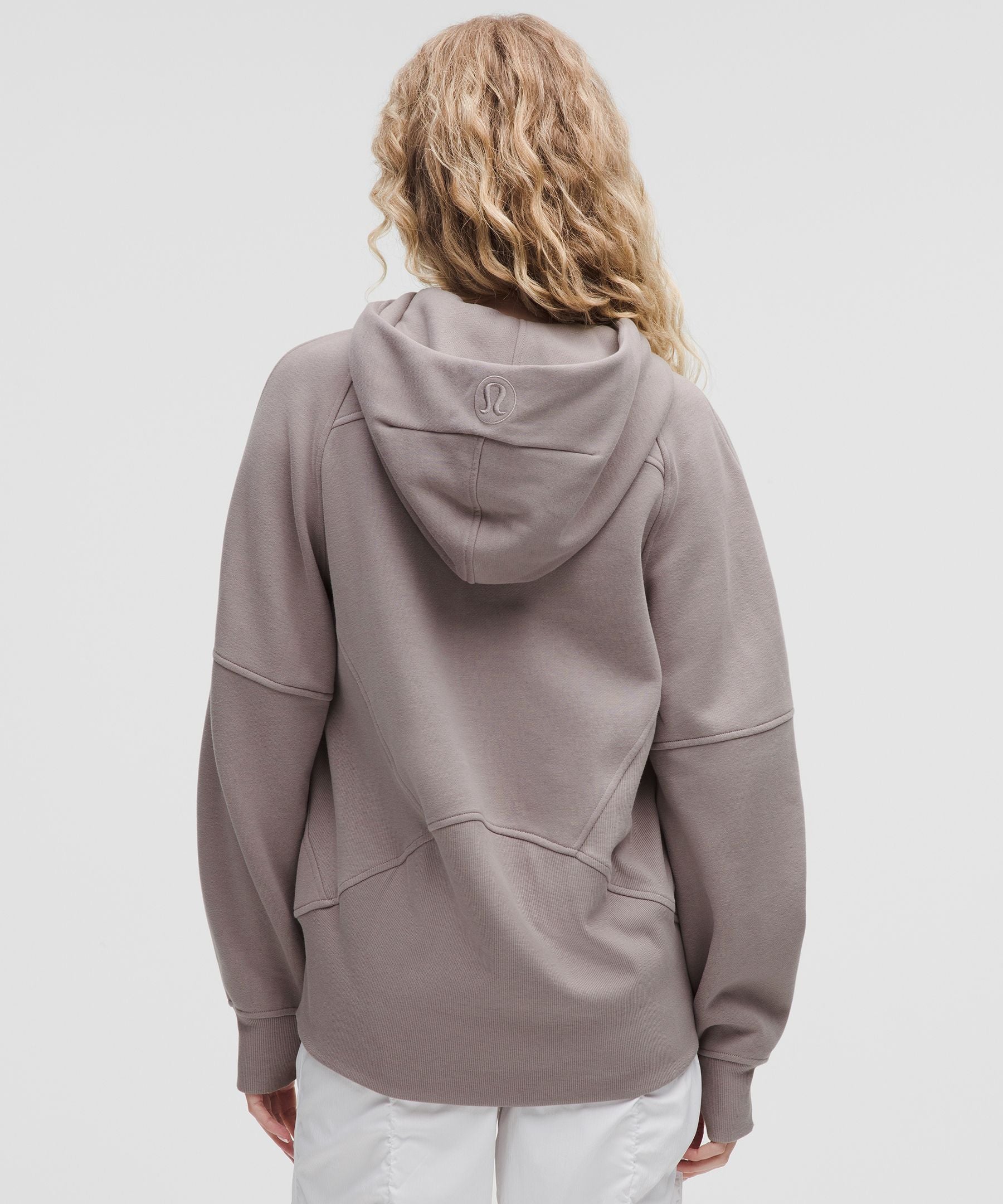 Scuba Oversized Half-Zip Hoodie *Long
