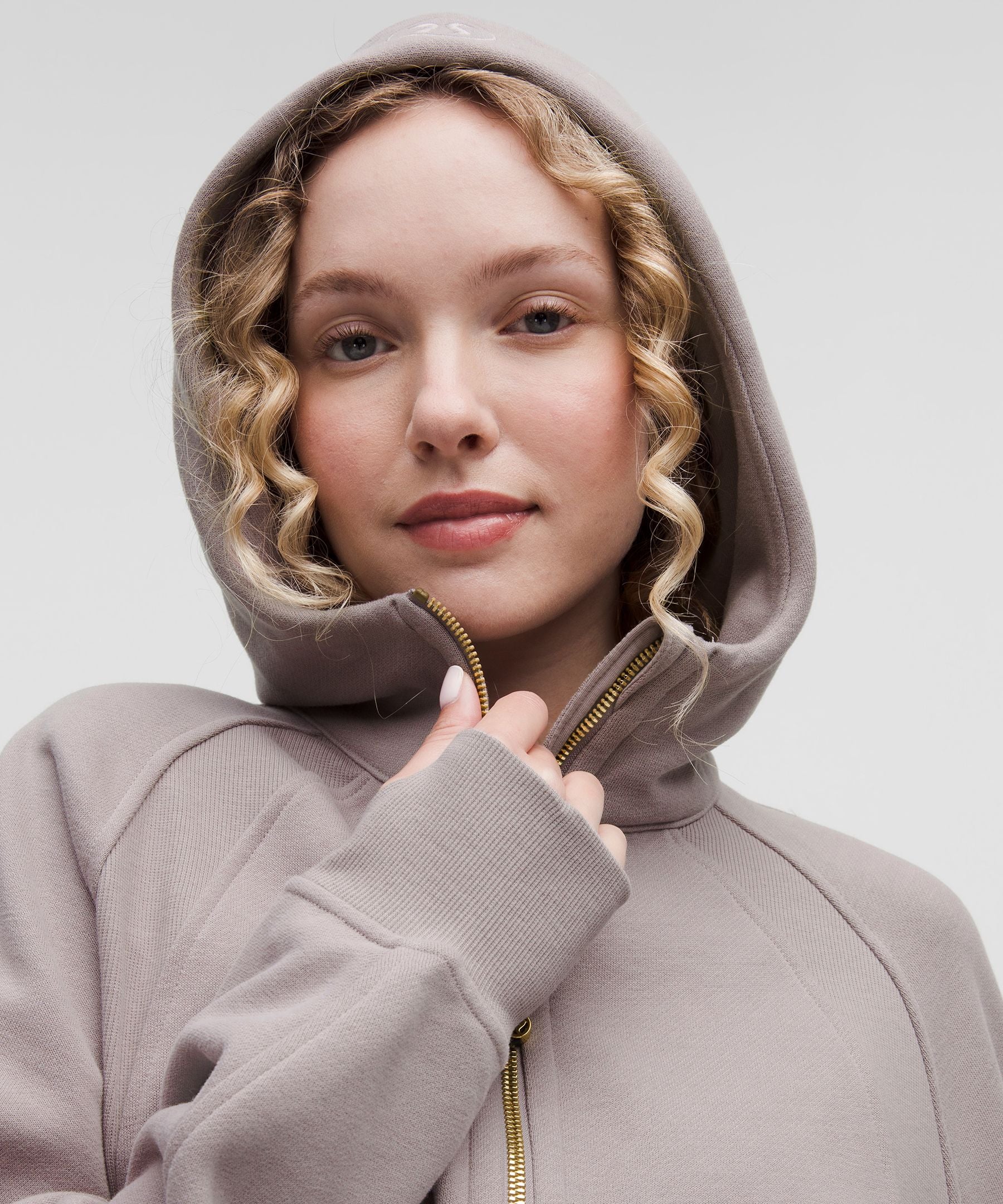 Scuba Oversized Half-Zip Hoodie *Long