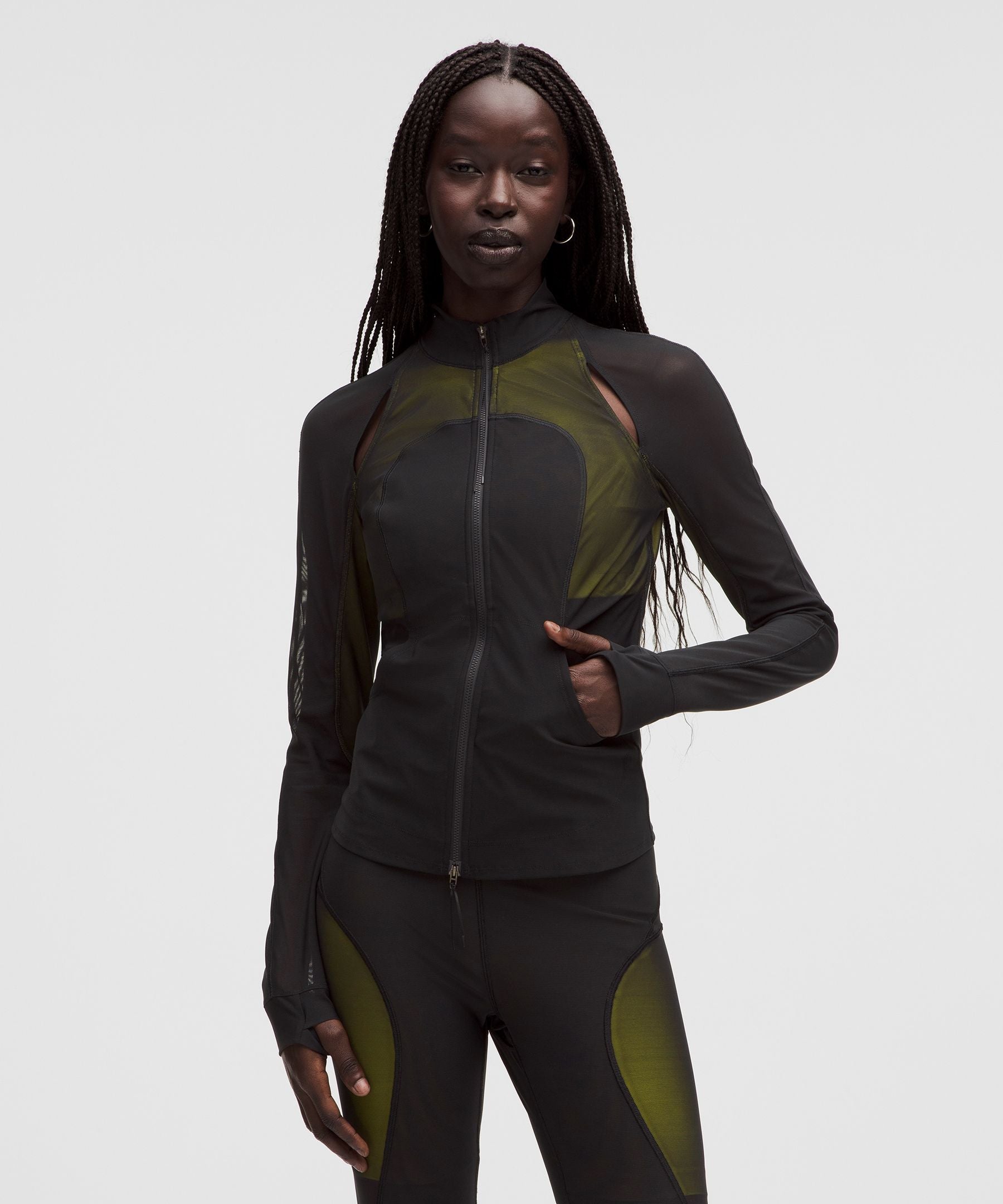 Define Mesh Full Zip *SLNSH Collection