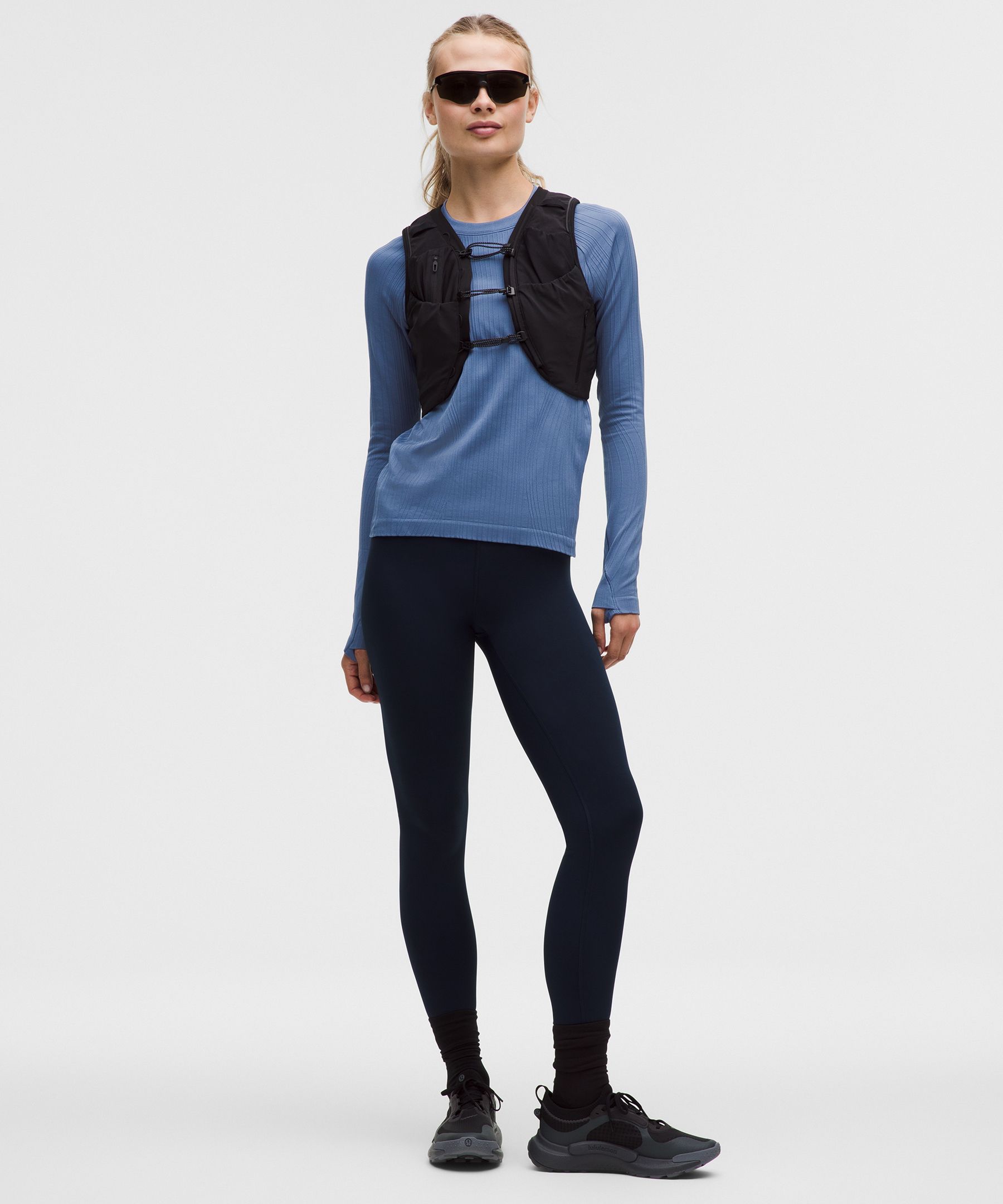 Rest Less Variegated Ribbed Pullover