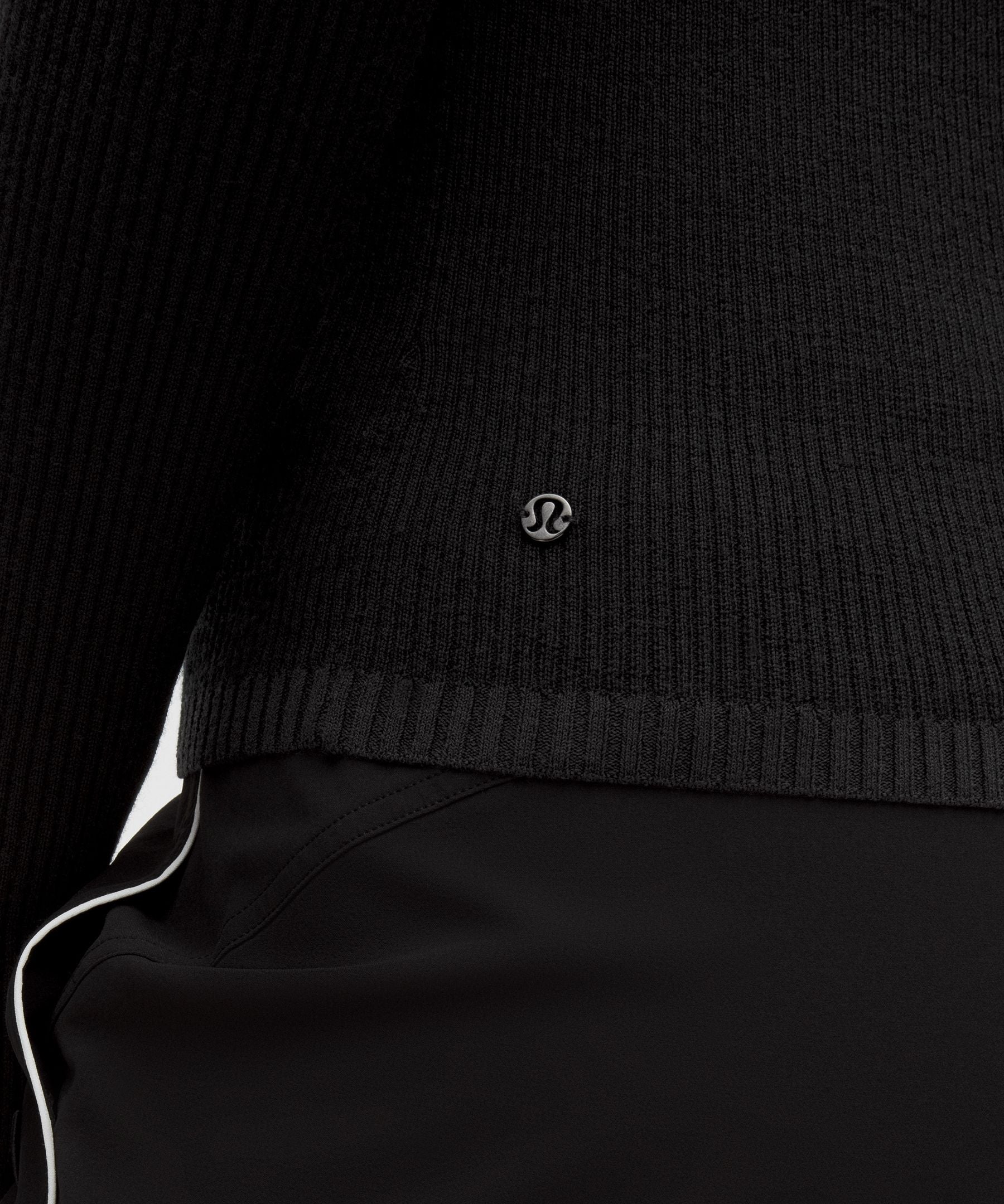 Ribbed Merino-Blend Turtleneck Sweater