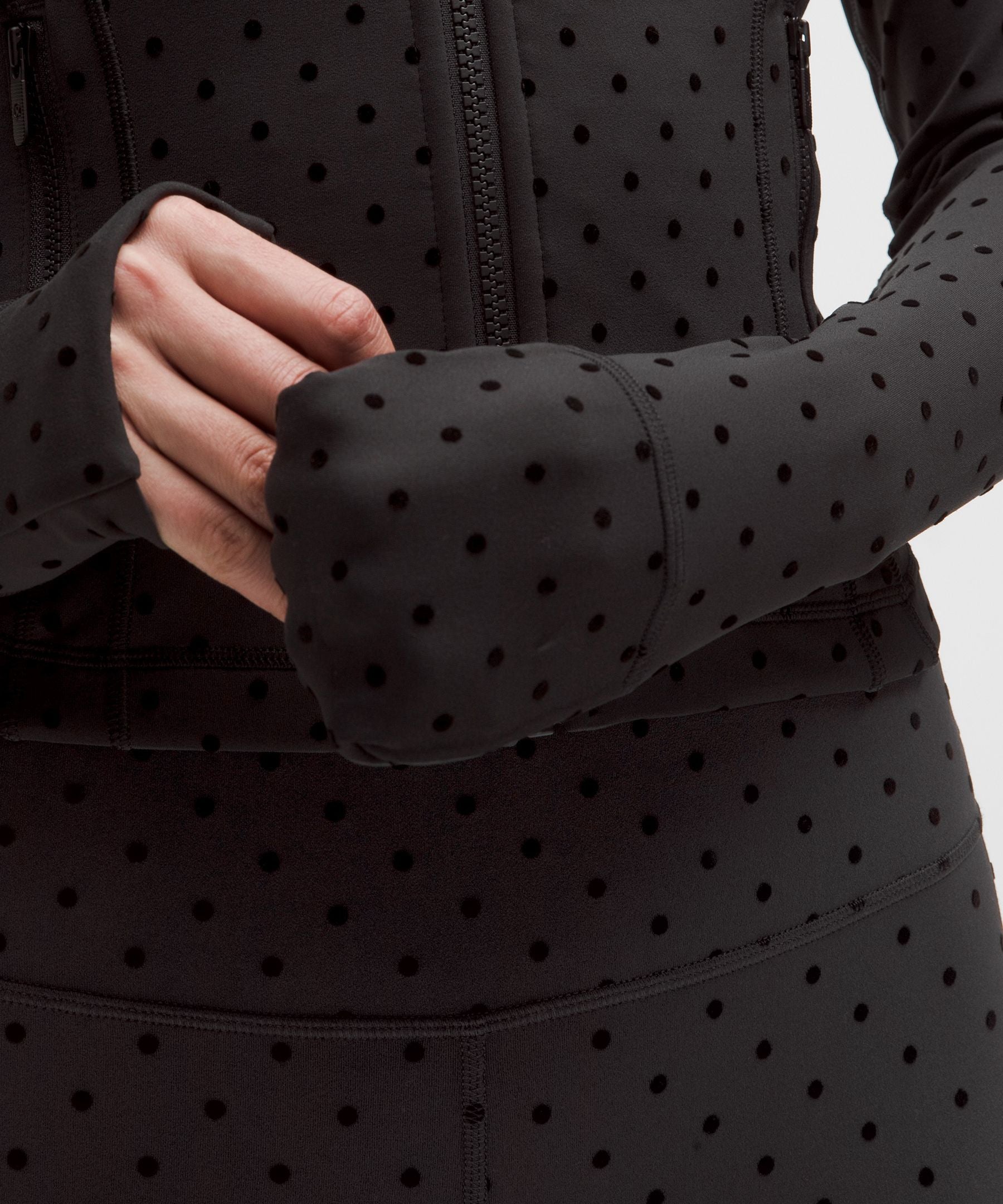 Define Cropped Jacket Nulu *Flocked